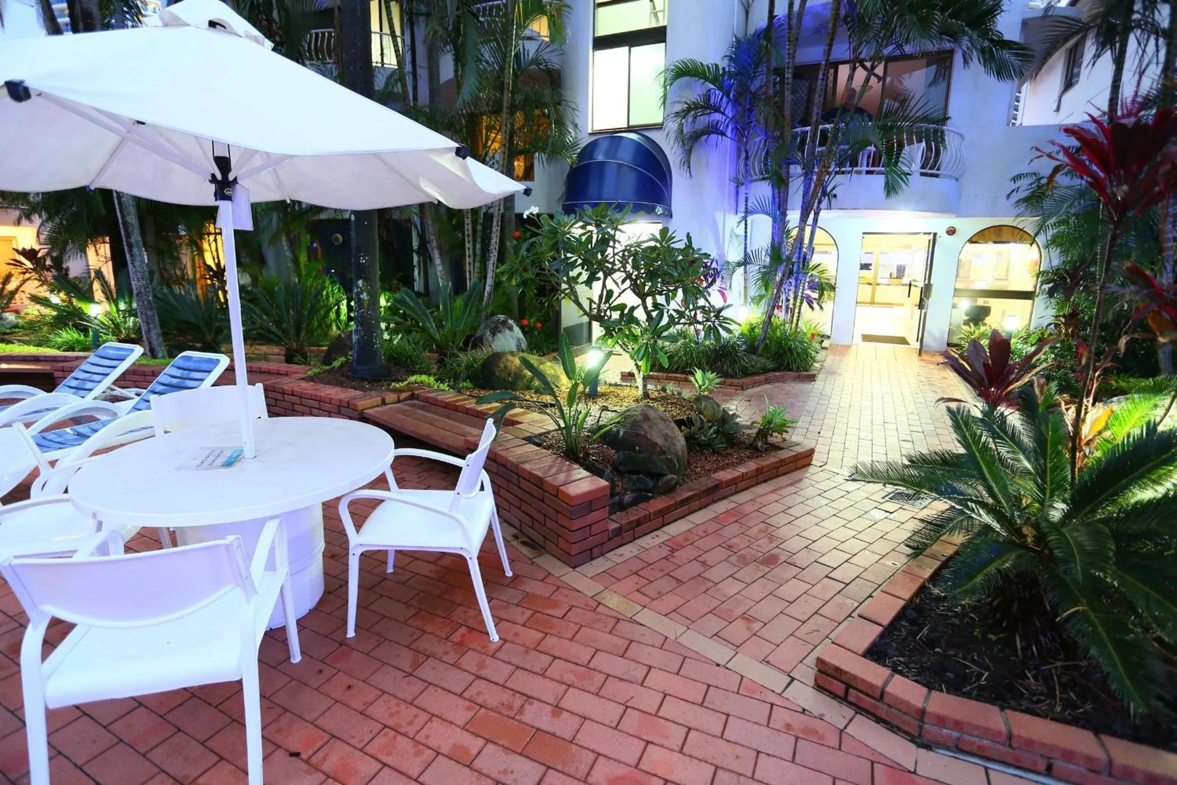 Patio in St Tropez Resort