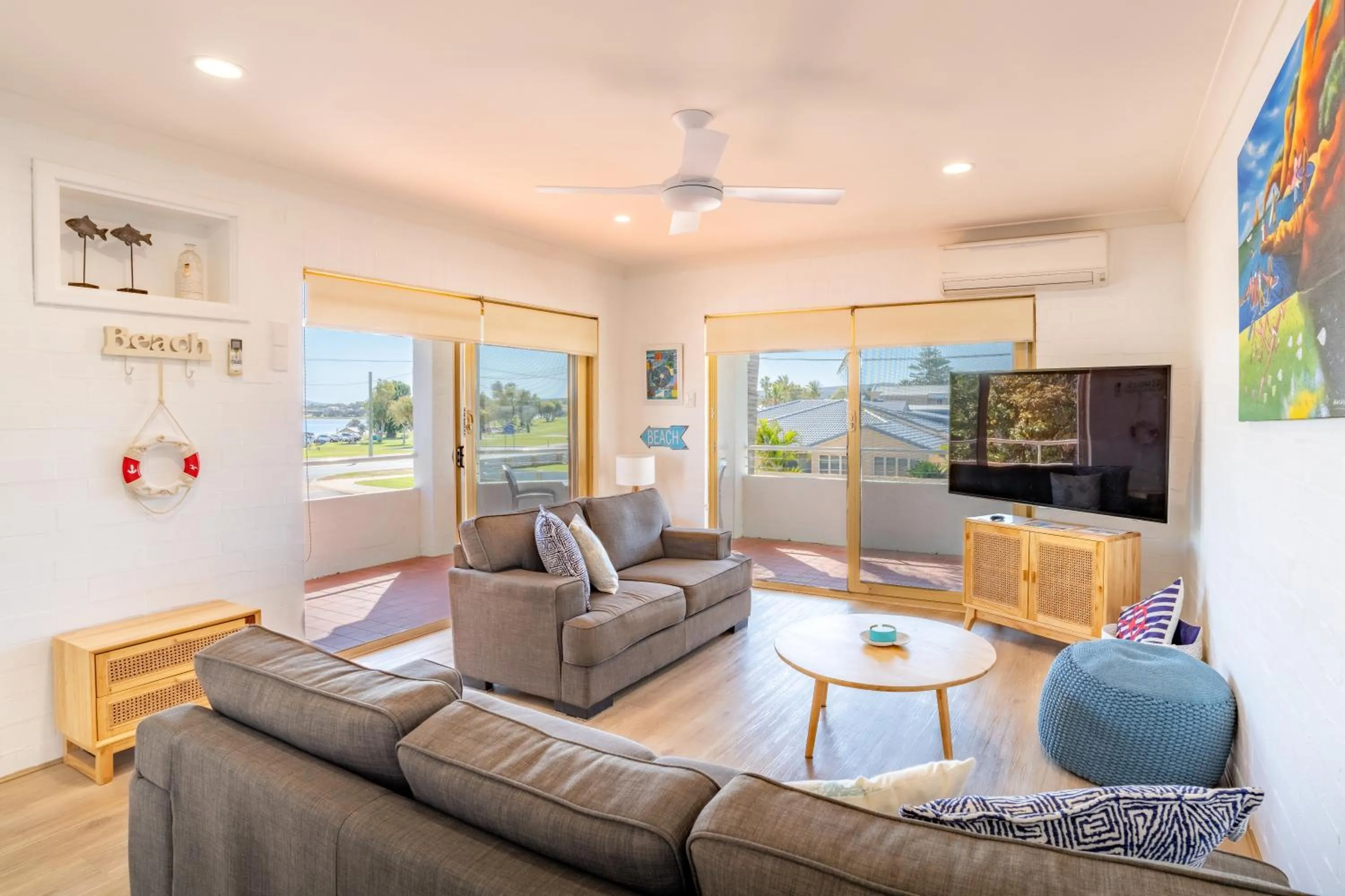 Living room in Kalbarri Murchison View Apartments