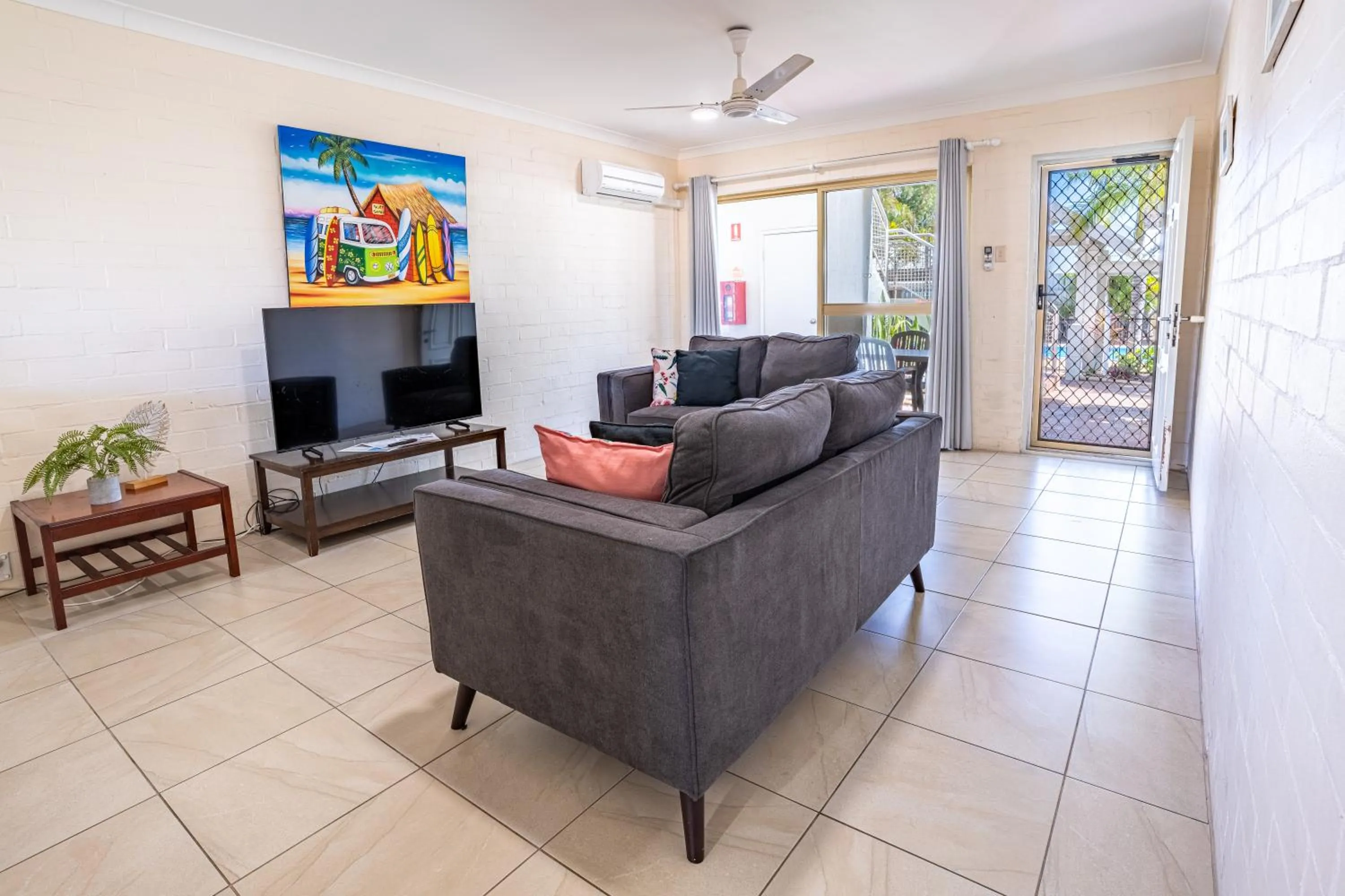 Living room in Kalbarri Murchison View Apartments