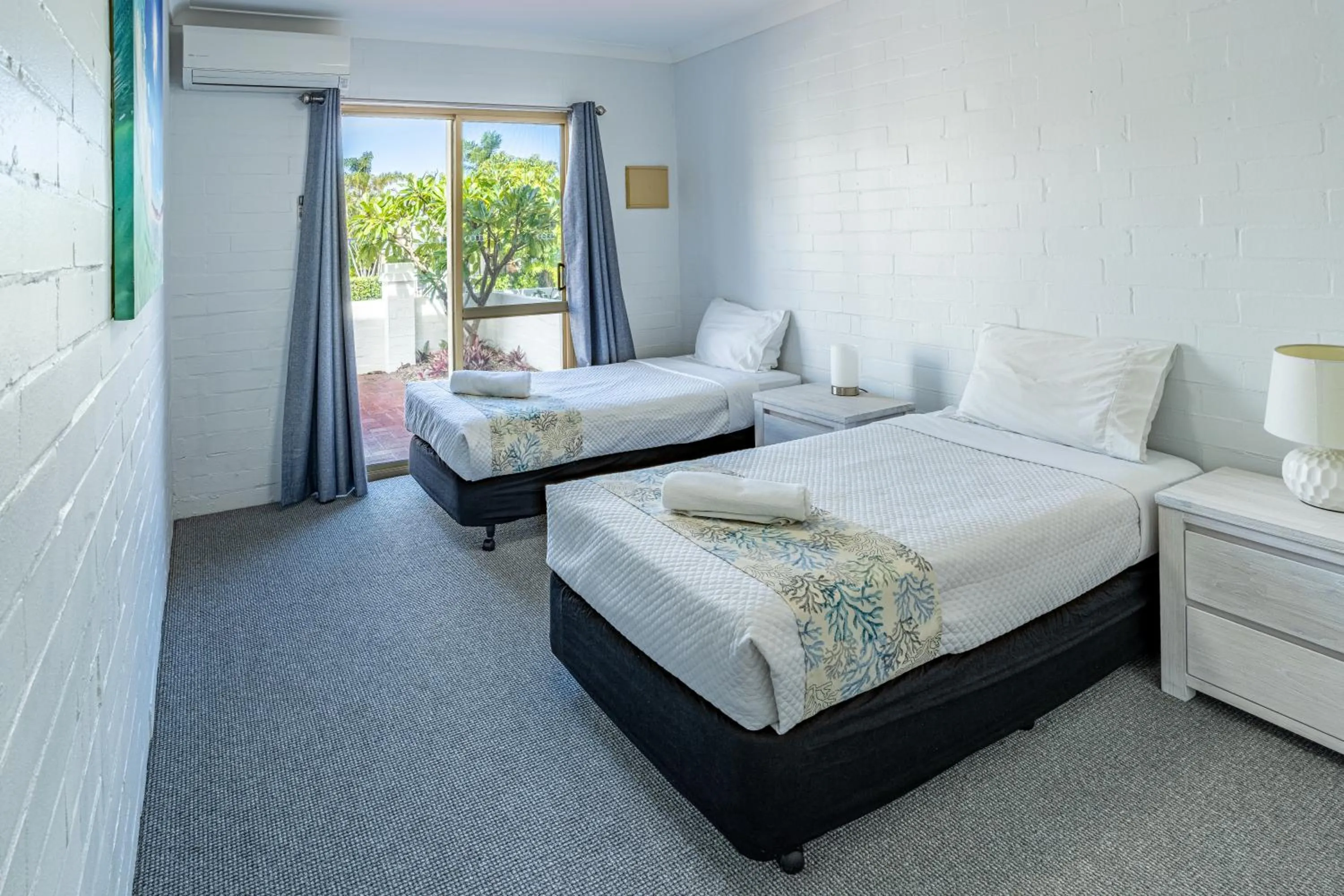 Bedroom, Bed in Kalbarri Murchison View Apartments