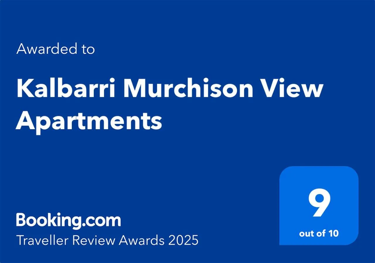 Certificate/Award in Kalbarri Murchison View Apartments