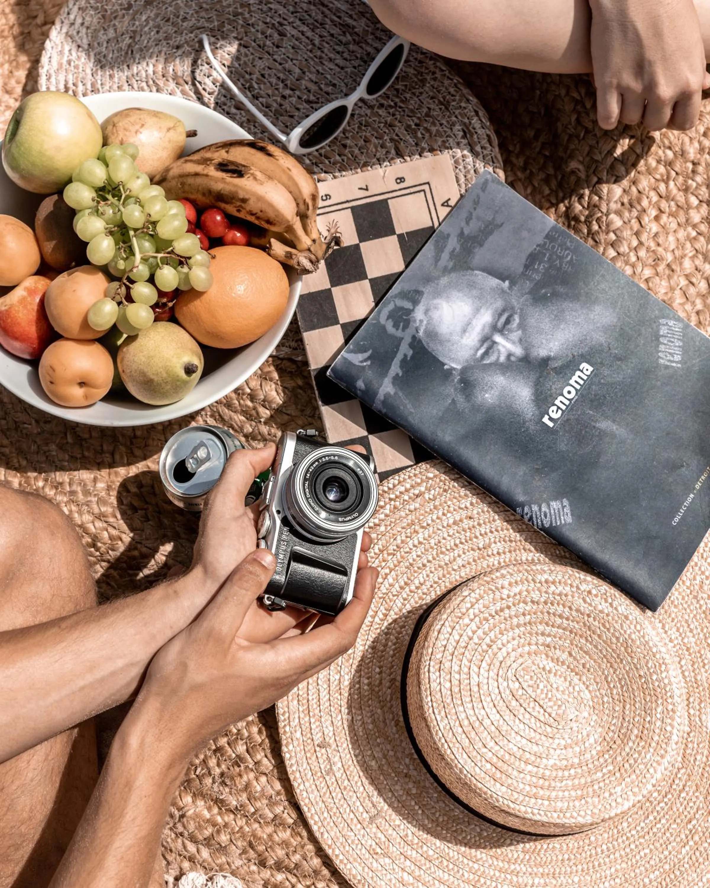 Text overlay in Renoma Apartments