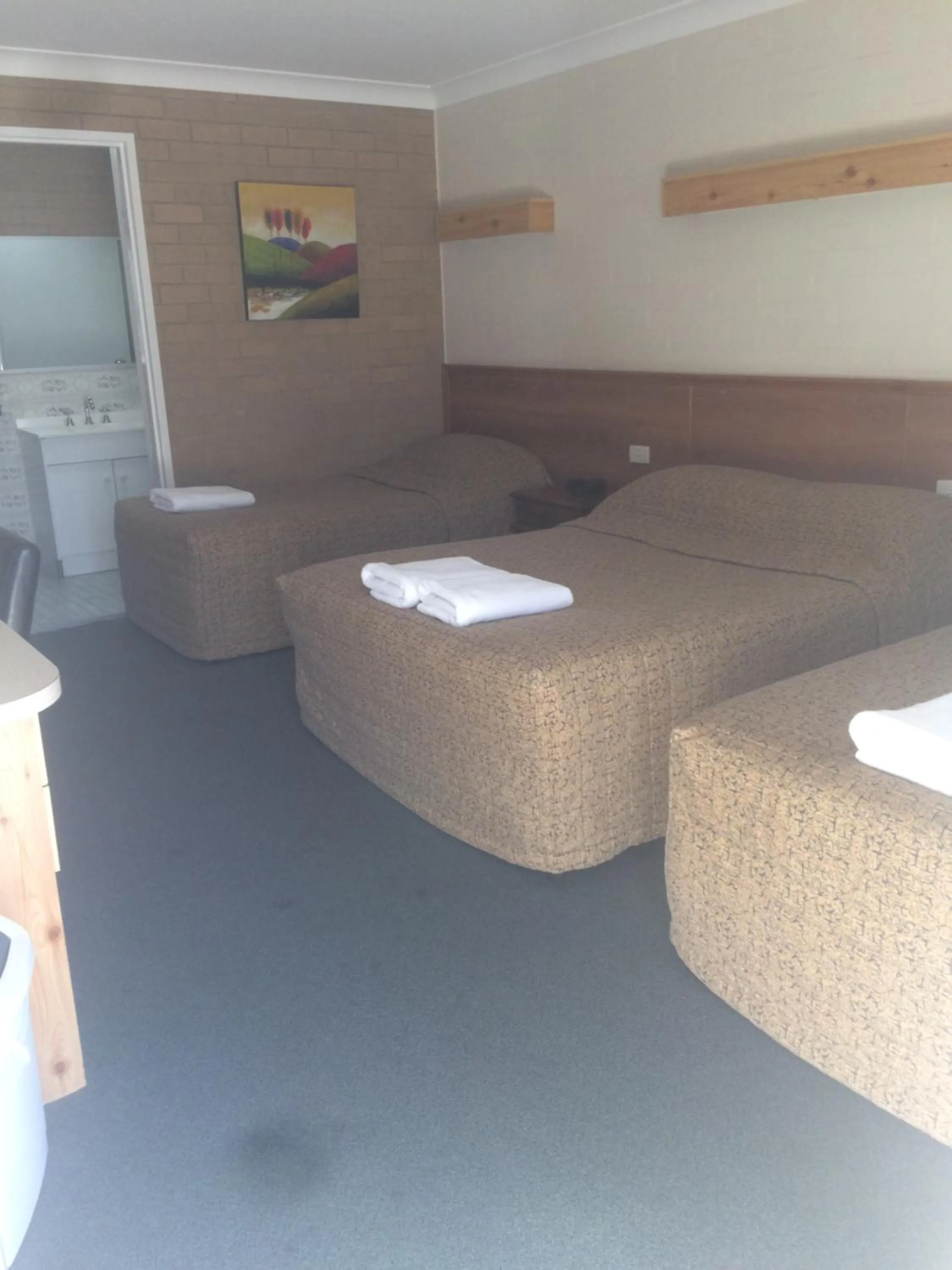 Bed in Alexander Motor Inn