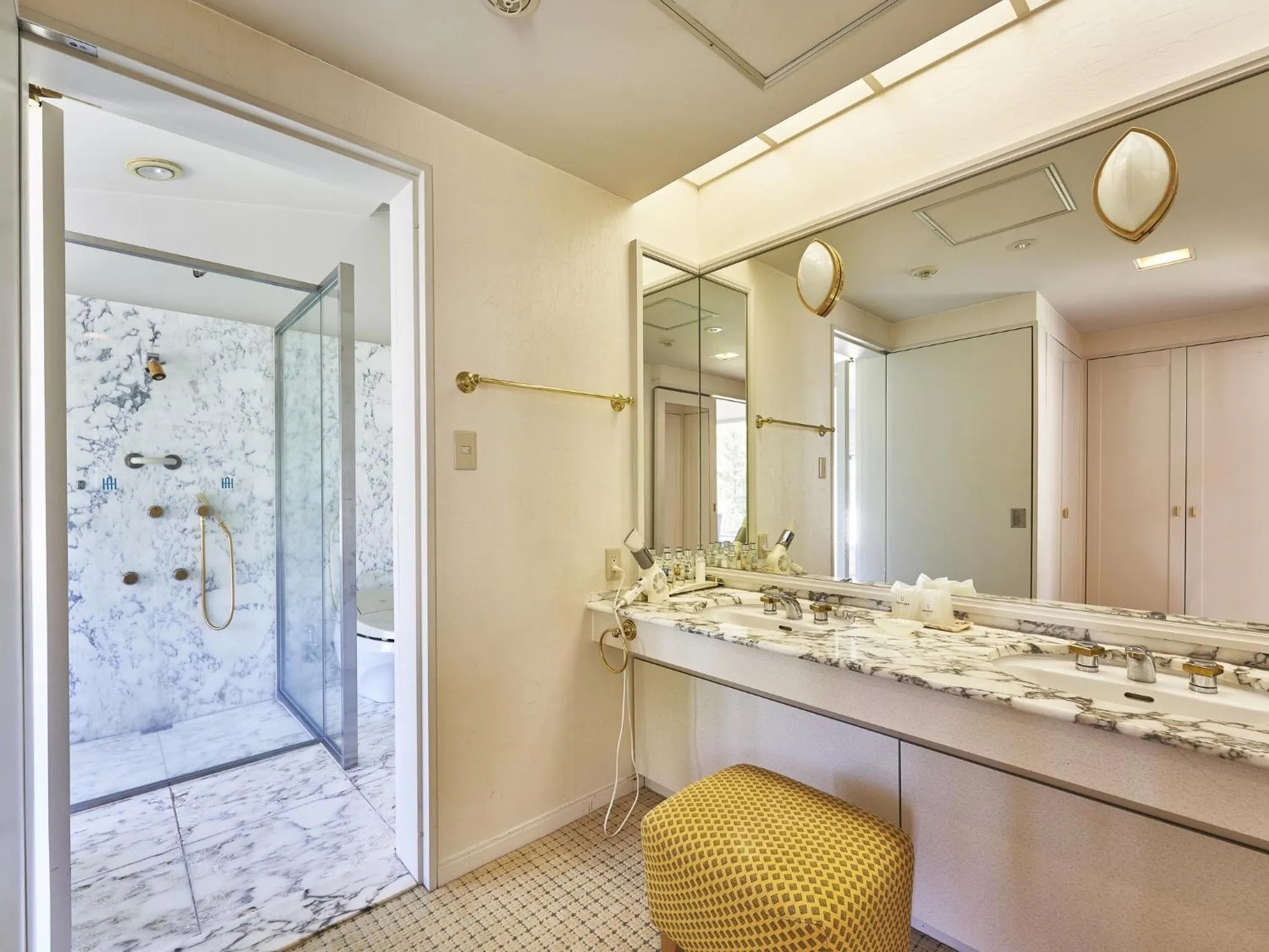 Shower in Hakuba Alps Hotel