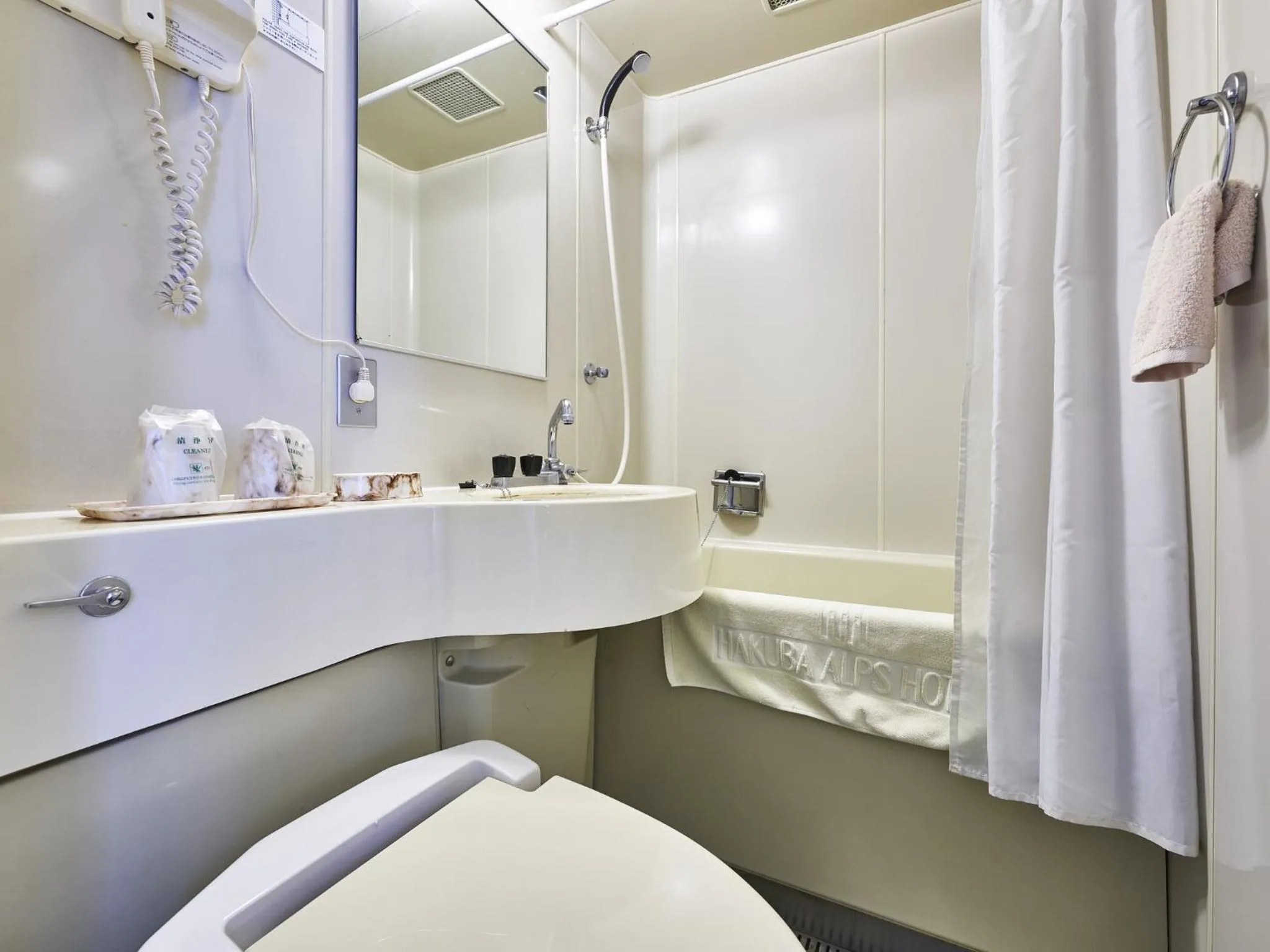 Bathroom in Hakuba Alps Hotel