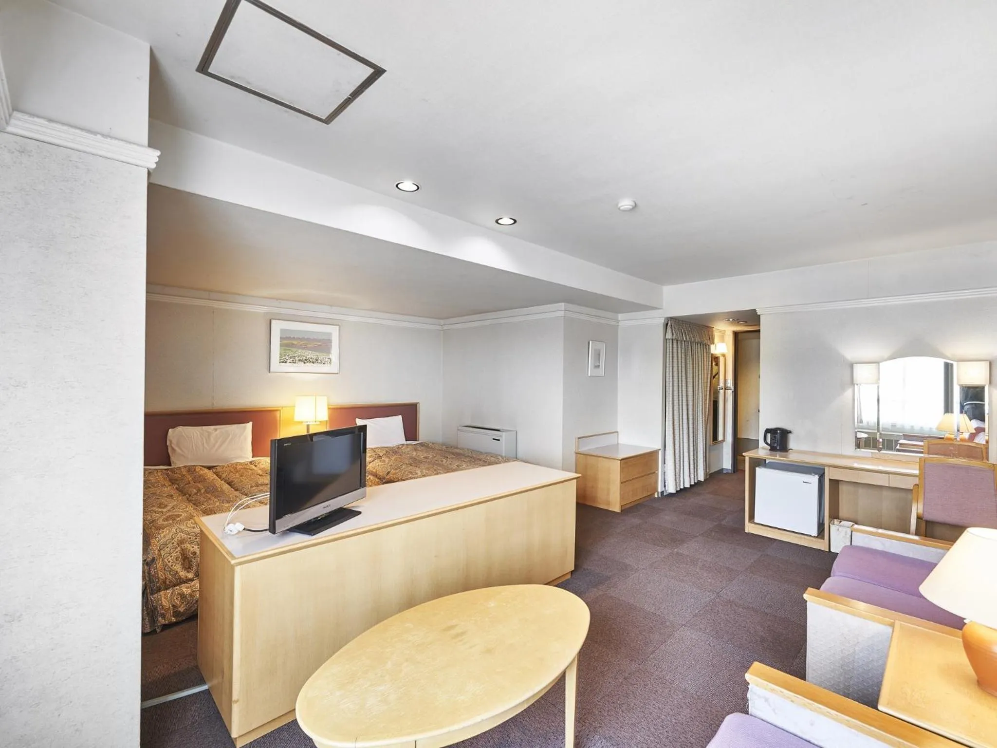 TV and multimedia, Bed in Hakuba Alps Hotel