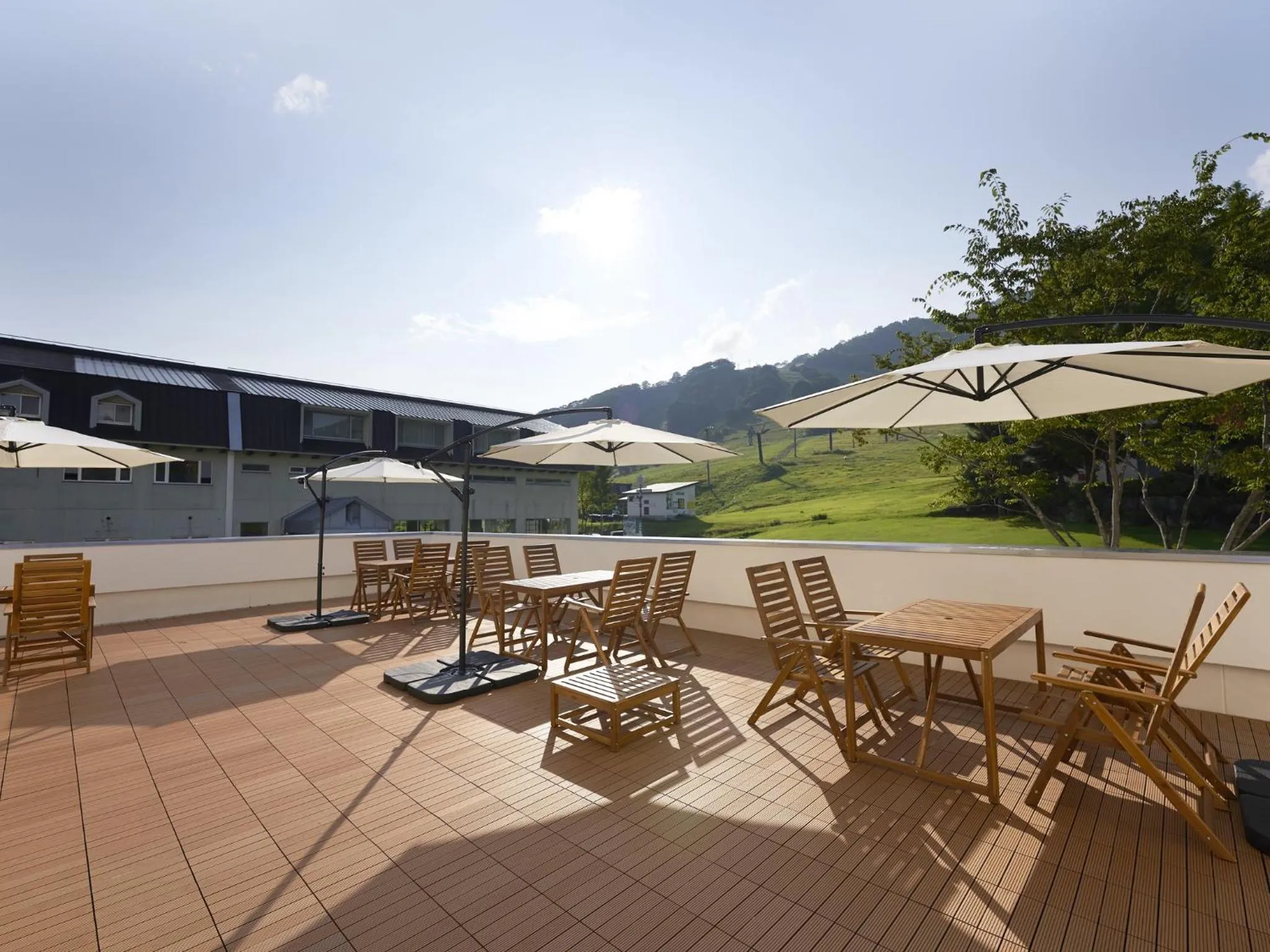Seating area in Hakuba Alps Hotel