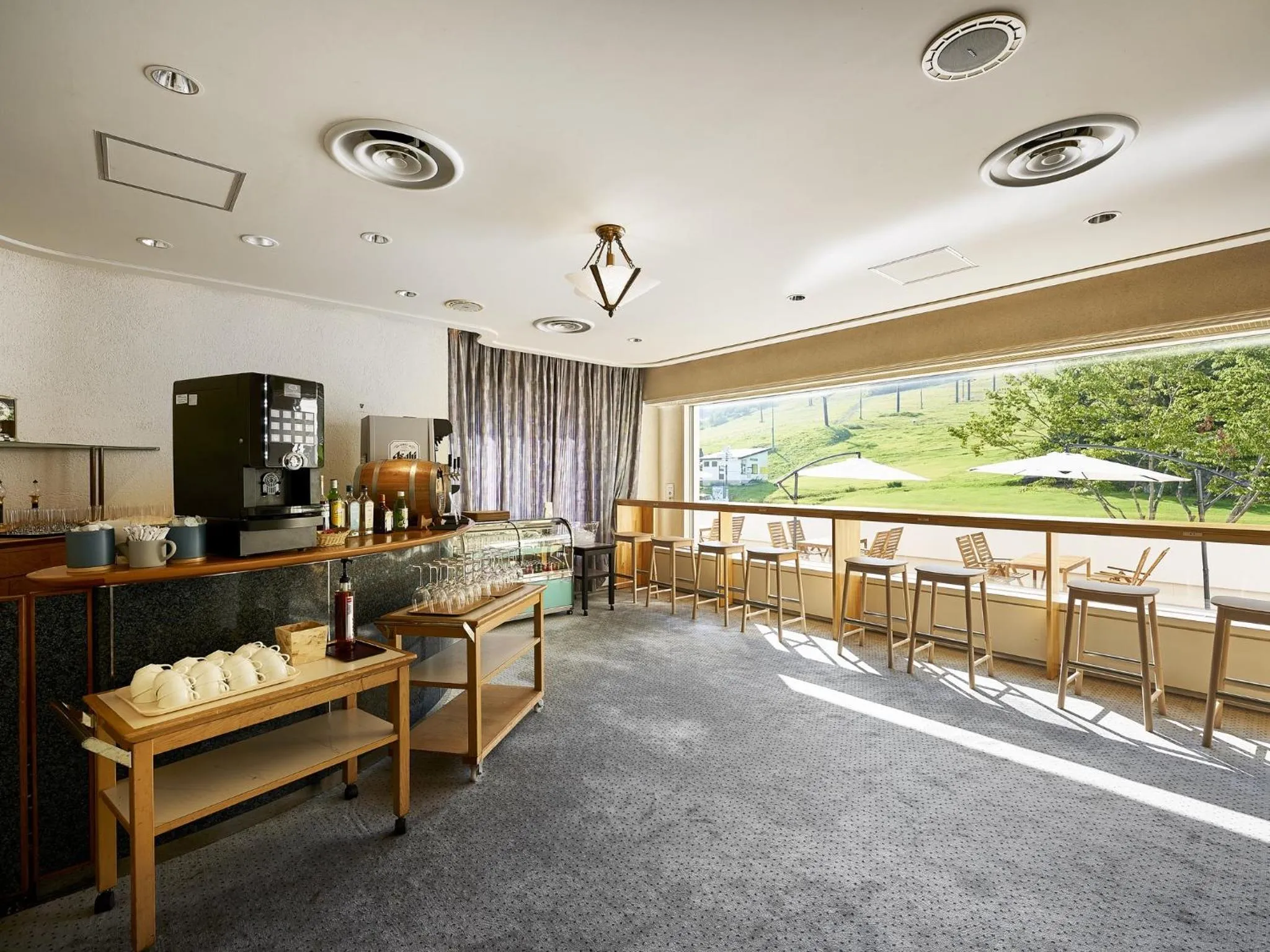 Drinks in Hakuba Alps Hotel