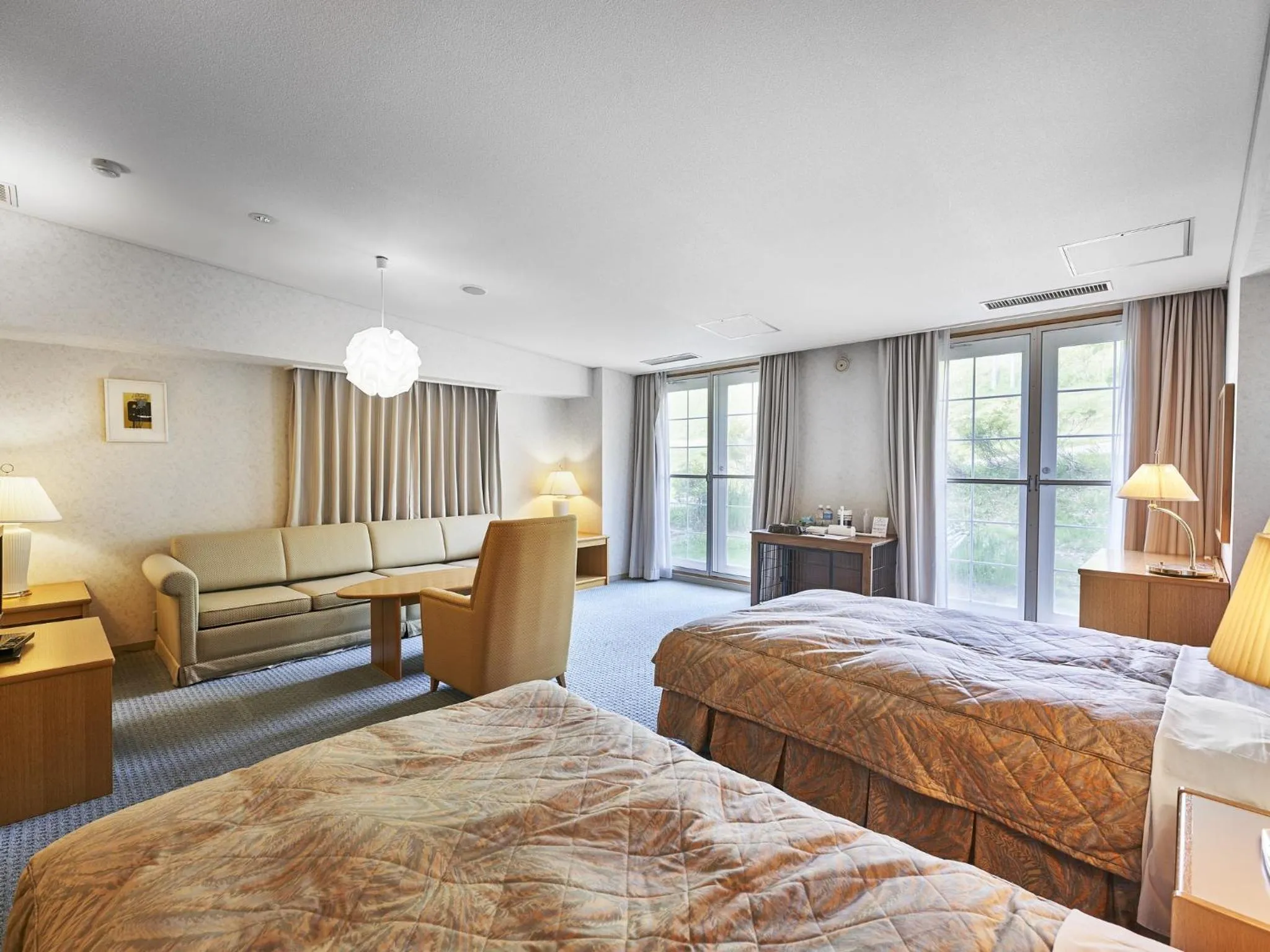 Bedroom, Bed in Hakuba Alps Hotel