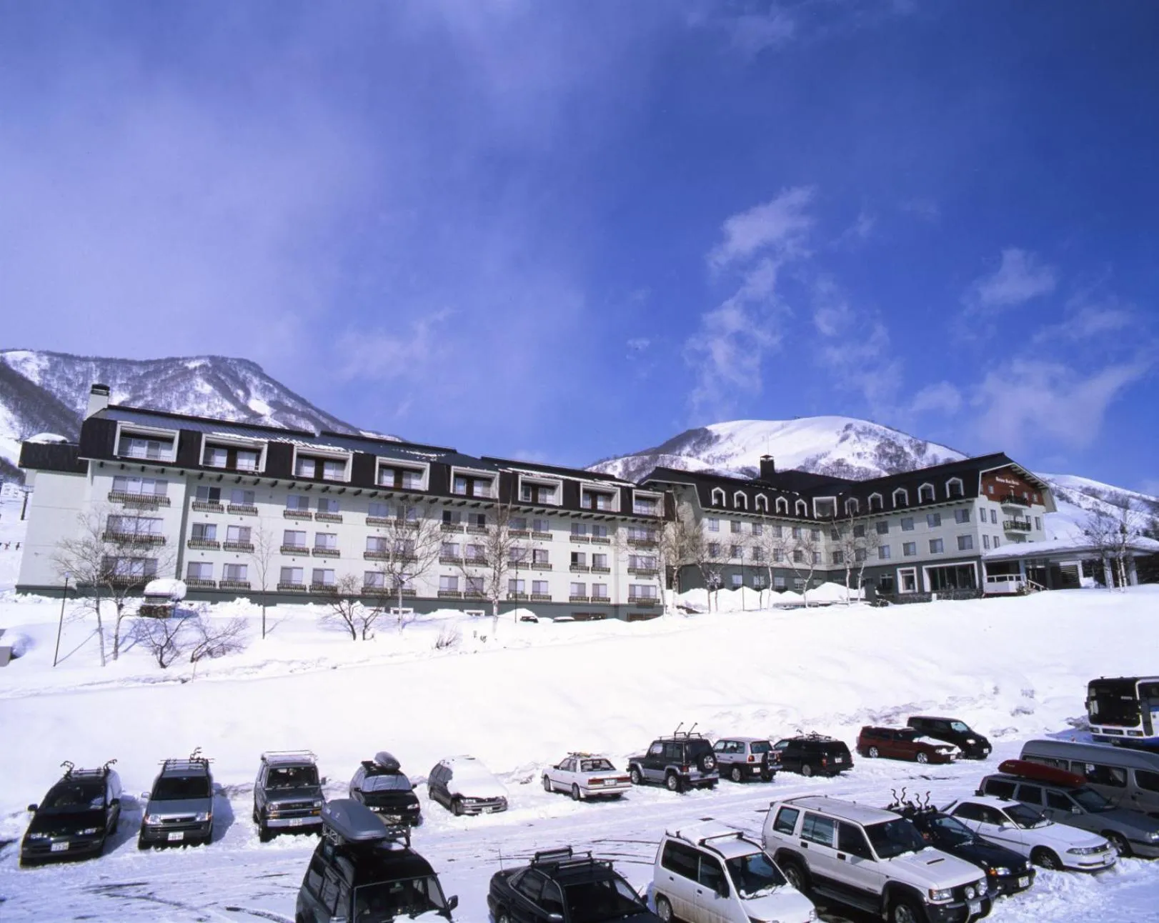 Facade/entrance in Hakuba Alps Hotel