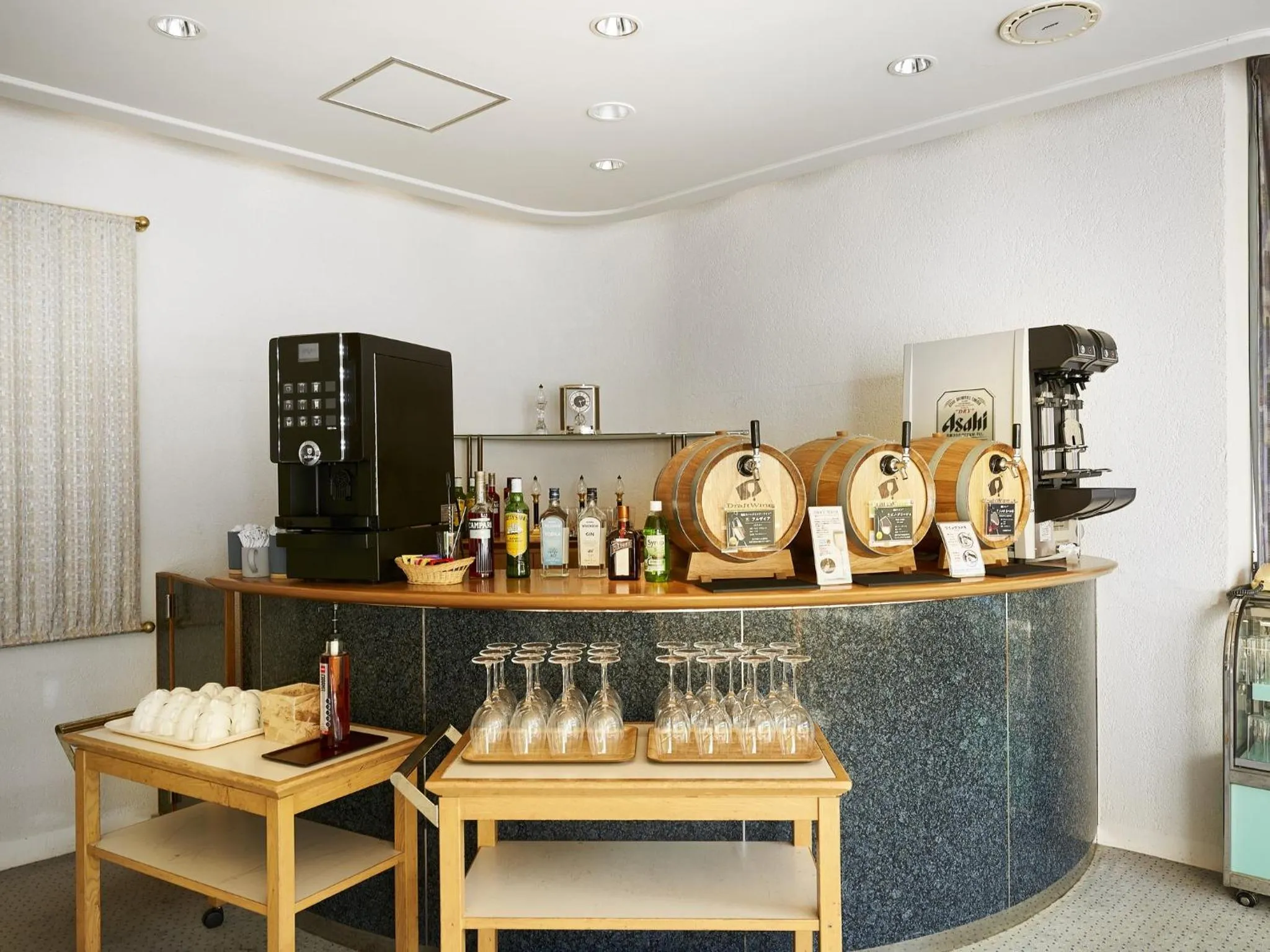 Drinks in Hakuba Alps Hotel