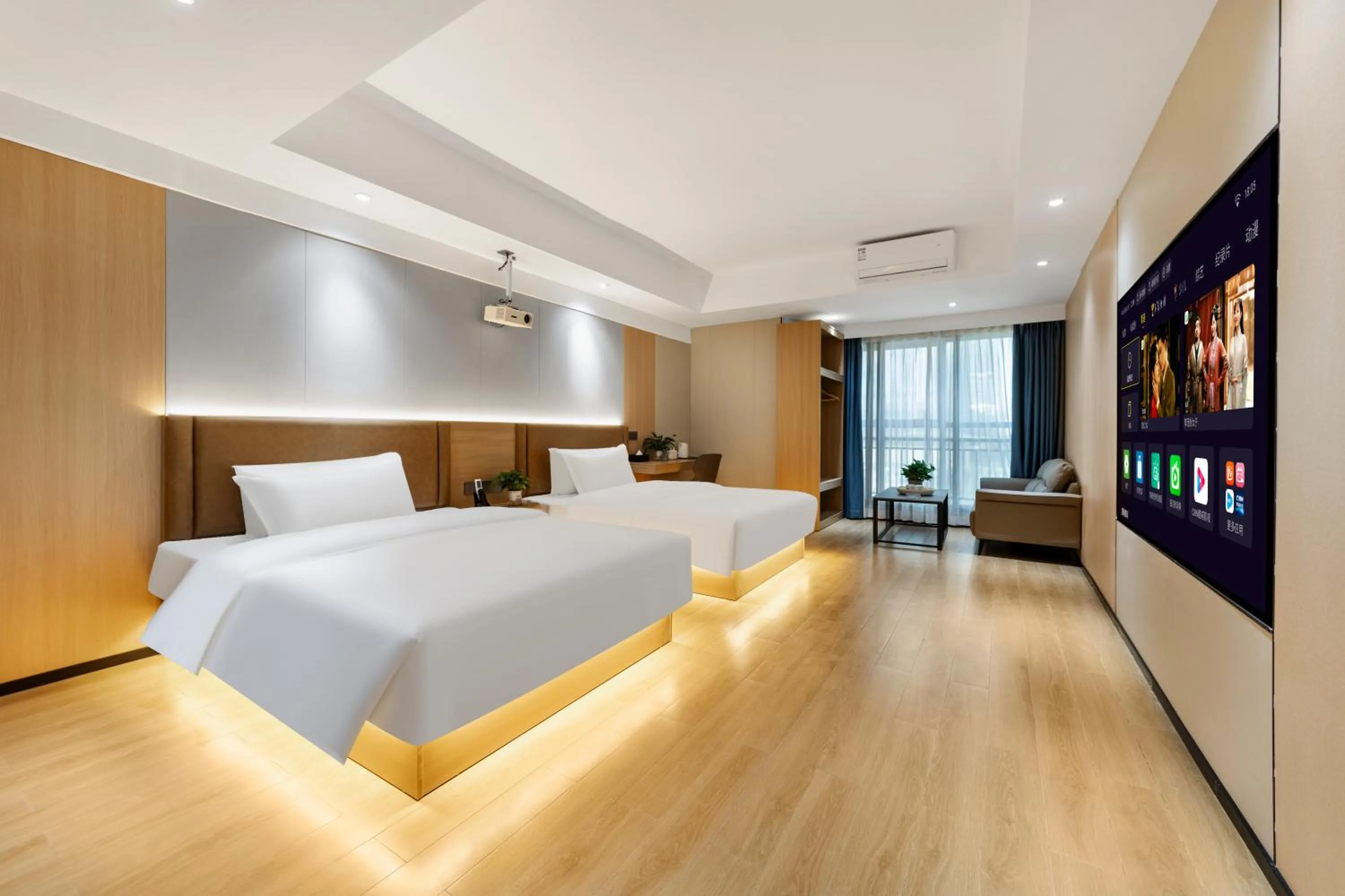 Bedroom in Guangzhou Haiyue Hotel