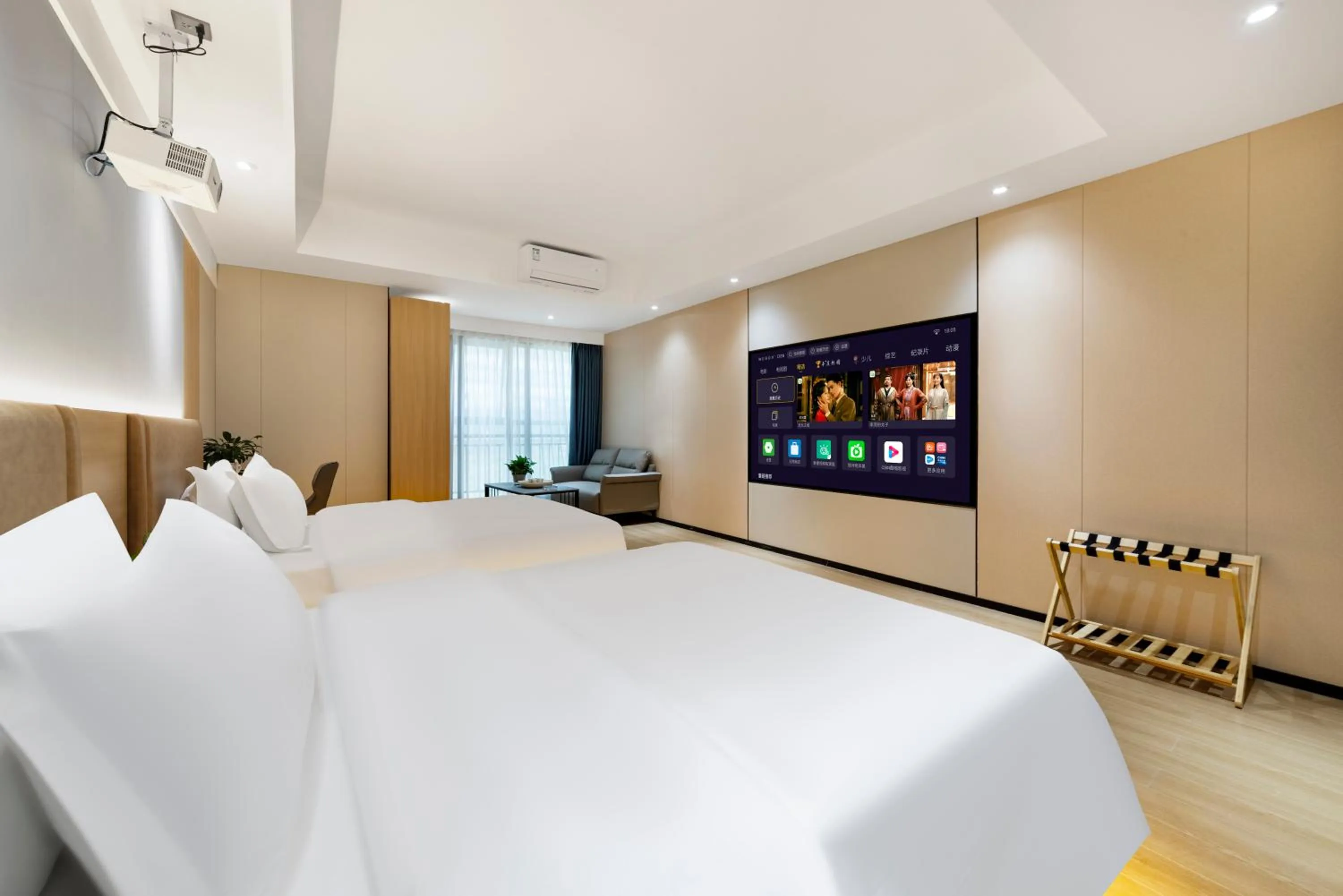 Bedroom in Guangzhou Haiyue Hotel