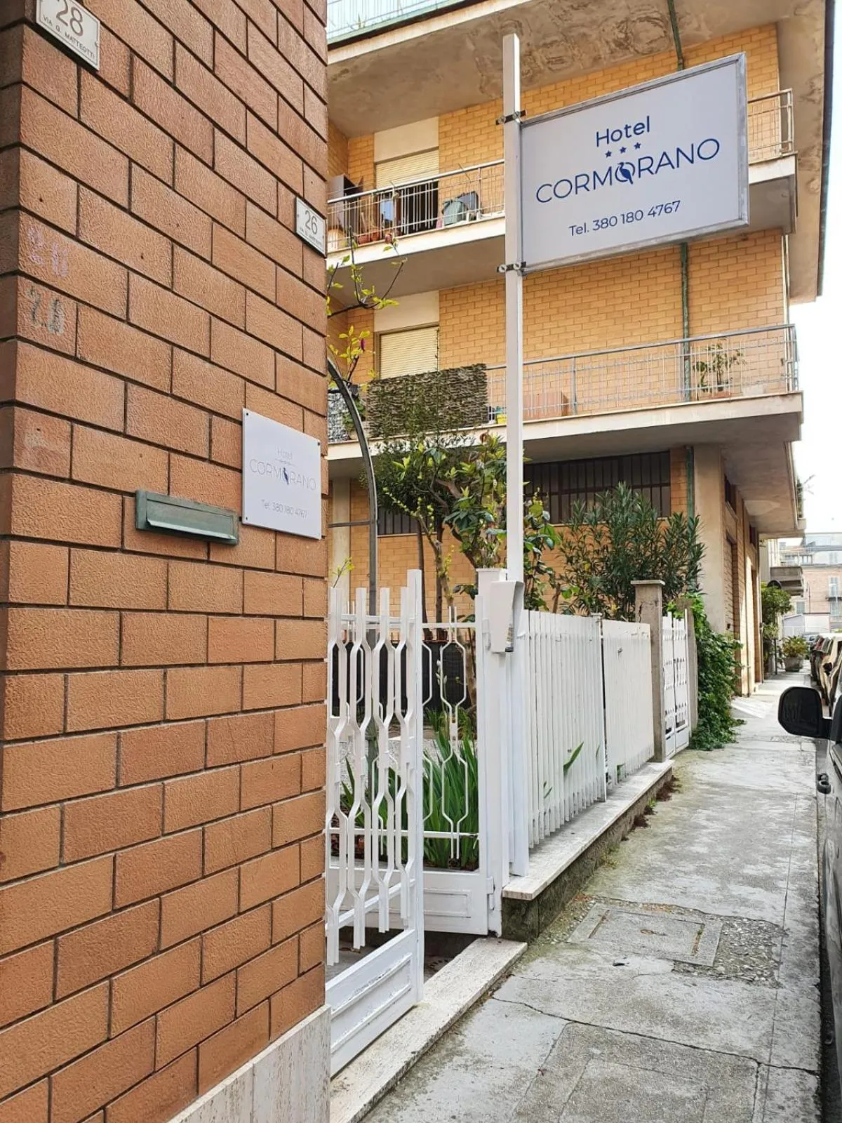 Property building in Hotel Cormorano