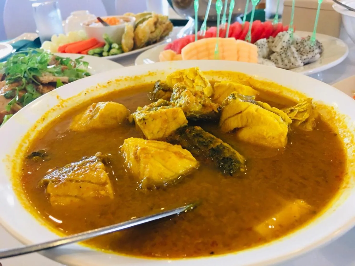 Food in K Park Grand Hotel