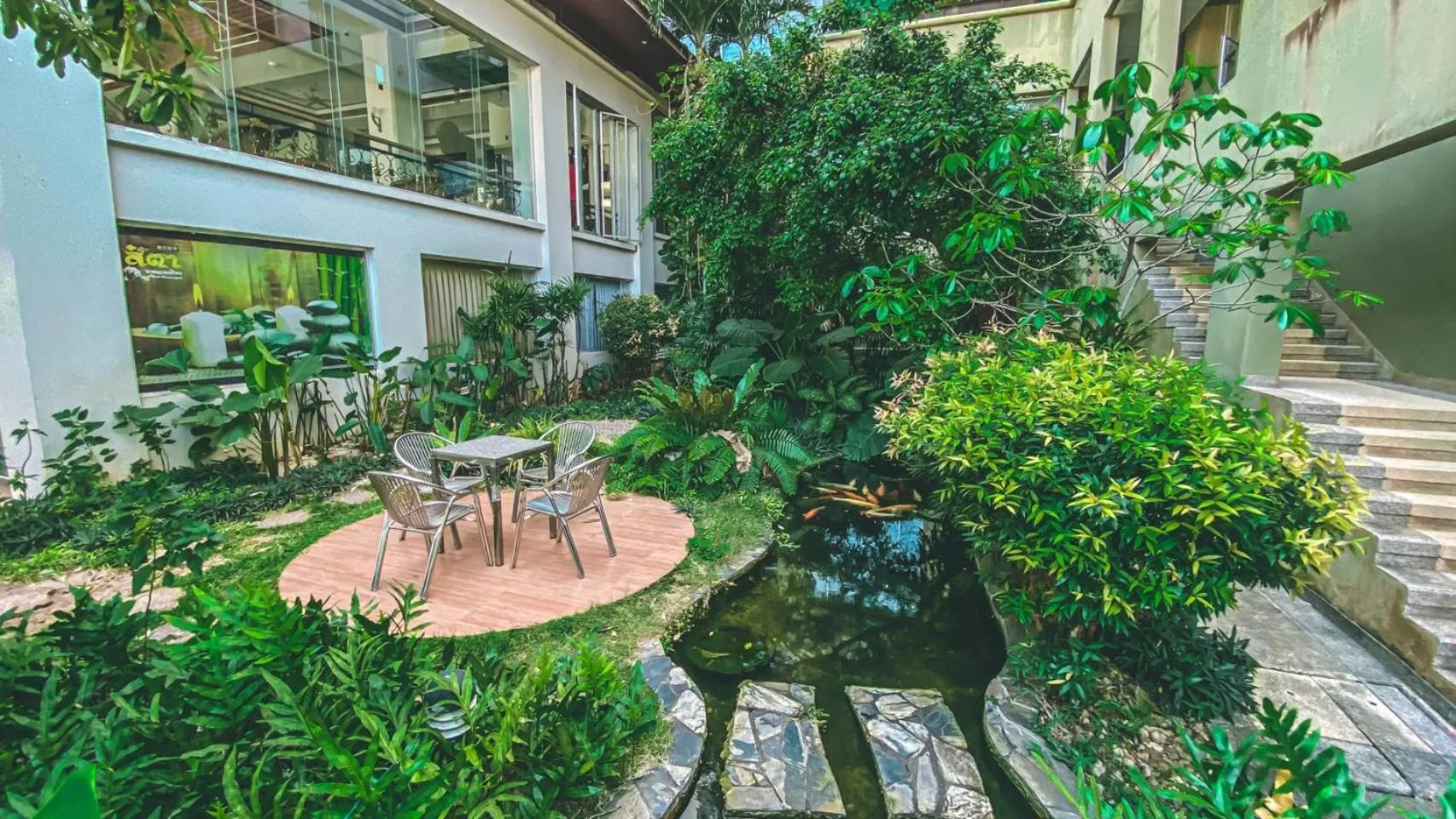 Garden in K Park Grand Hotel