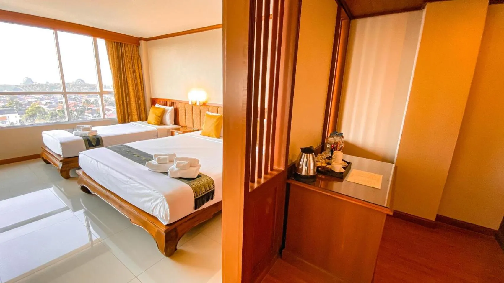 Bedroom, Bed in K Park Grand Hotel