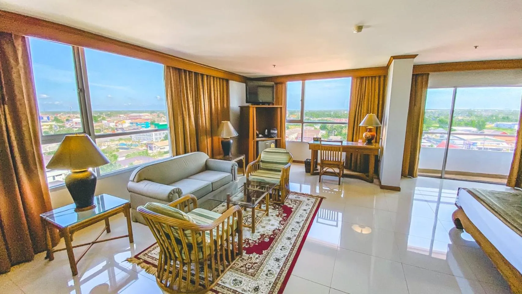 City view in K Park Grand Hotel