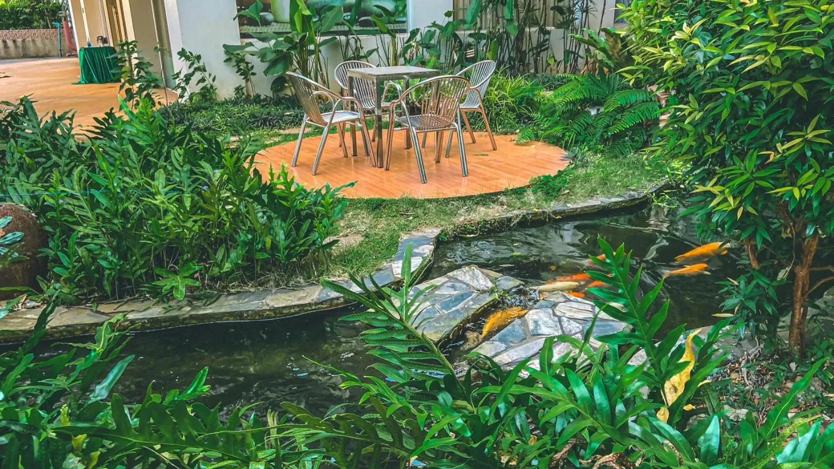 Garden in K Park Grand Hotel