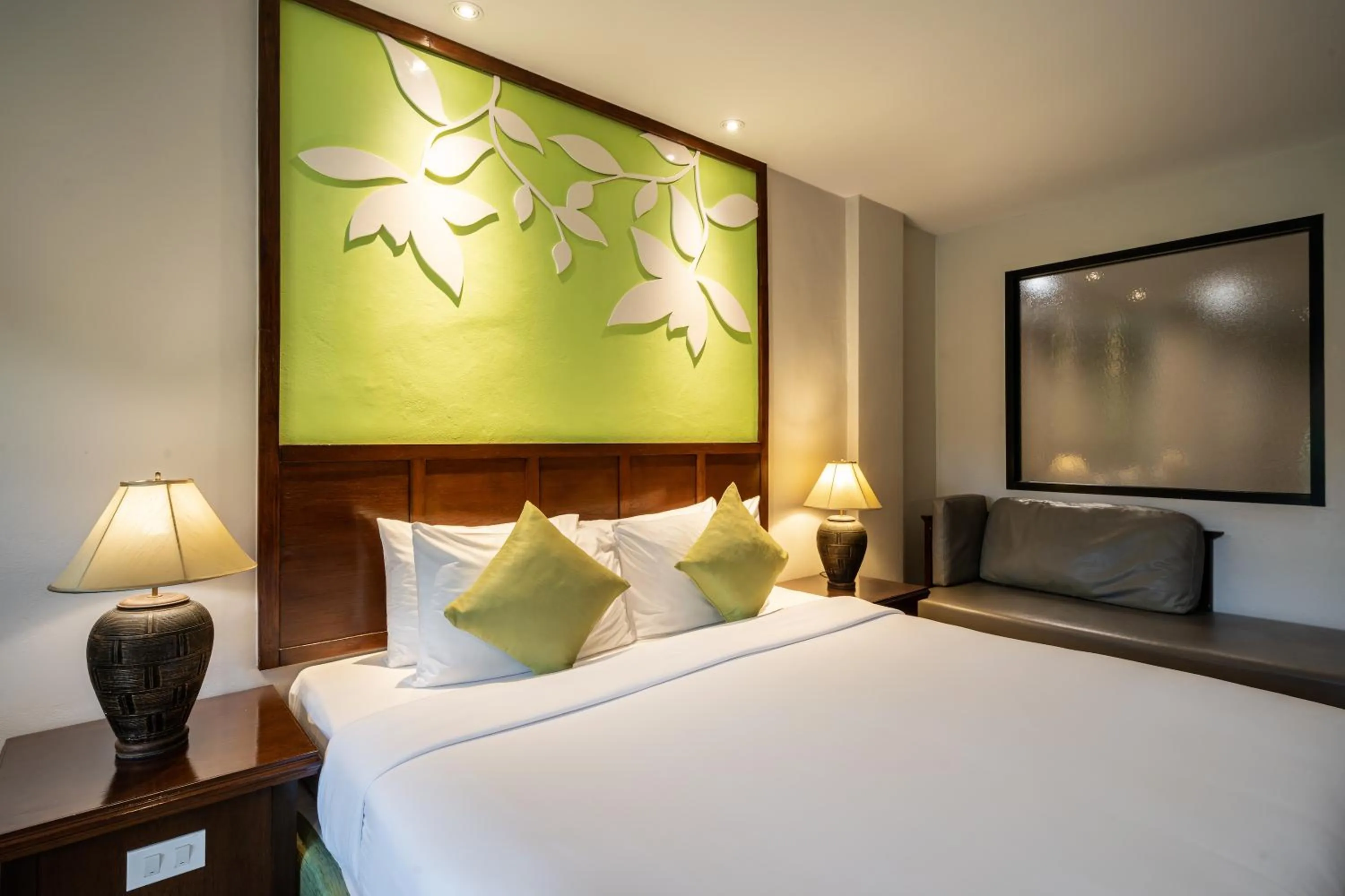 Bed in The Leaf Oceanside by Katathani - SHA Extra Plus