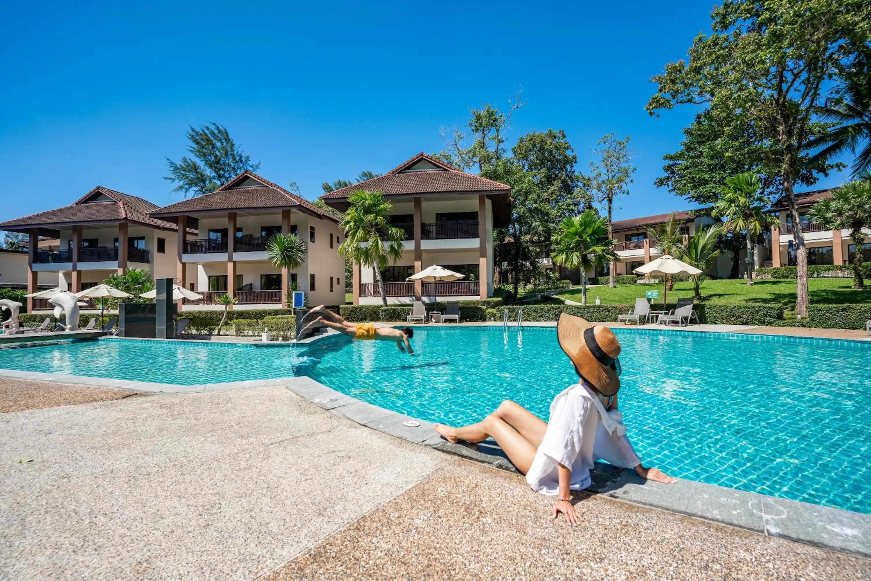 Swimming pool in The Leaf Oceanside by Katathani - SHA Extra Plus