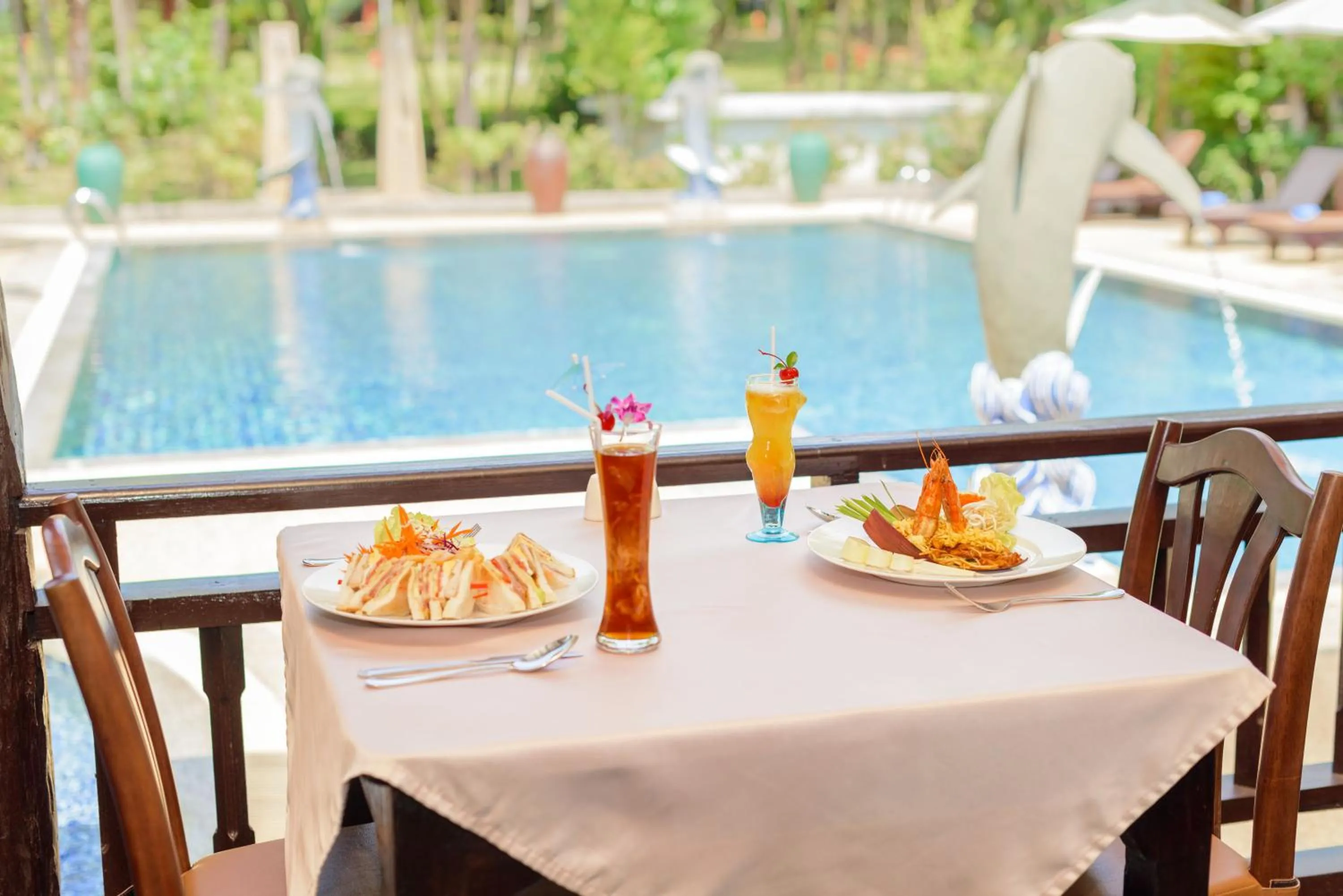 Swimming pool in The Leaf Oceanside by Katathani - SHA Extra Plus