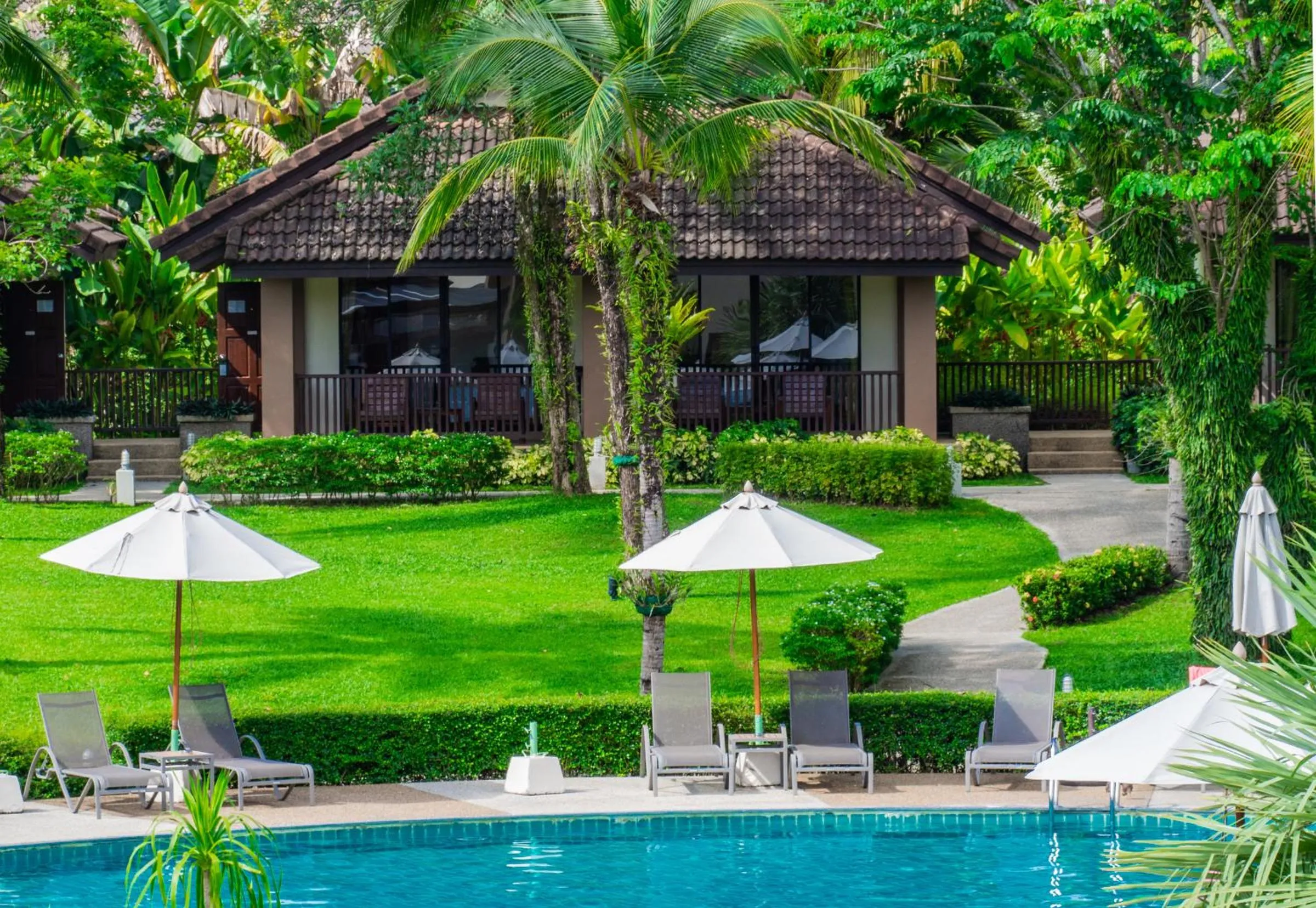 Swimming pool in The Leaf Oceanside by Katathani - SHA Extra Plus