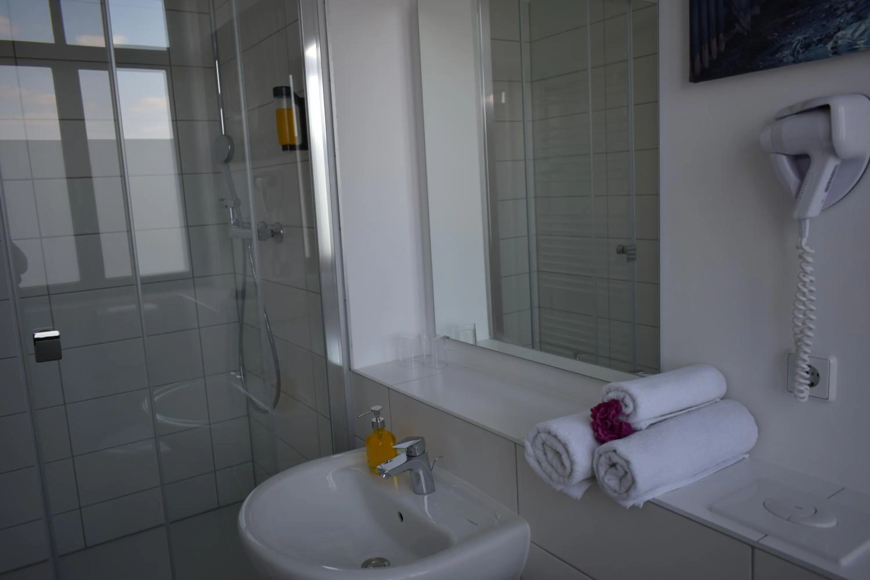 Bathroom in Motel Schönefeld