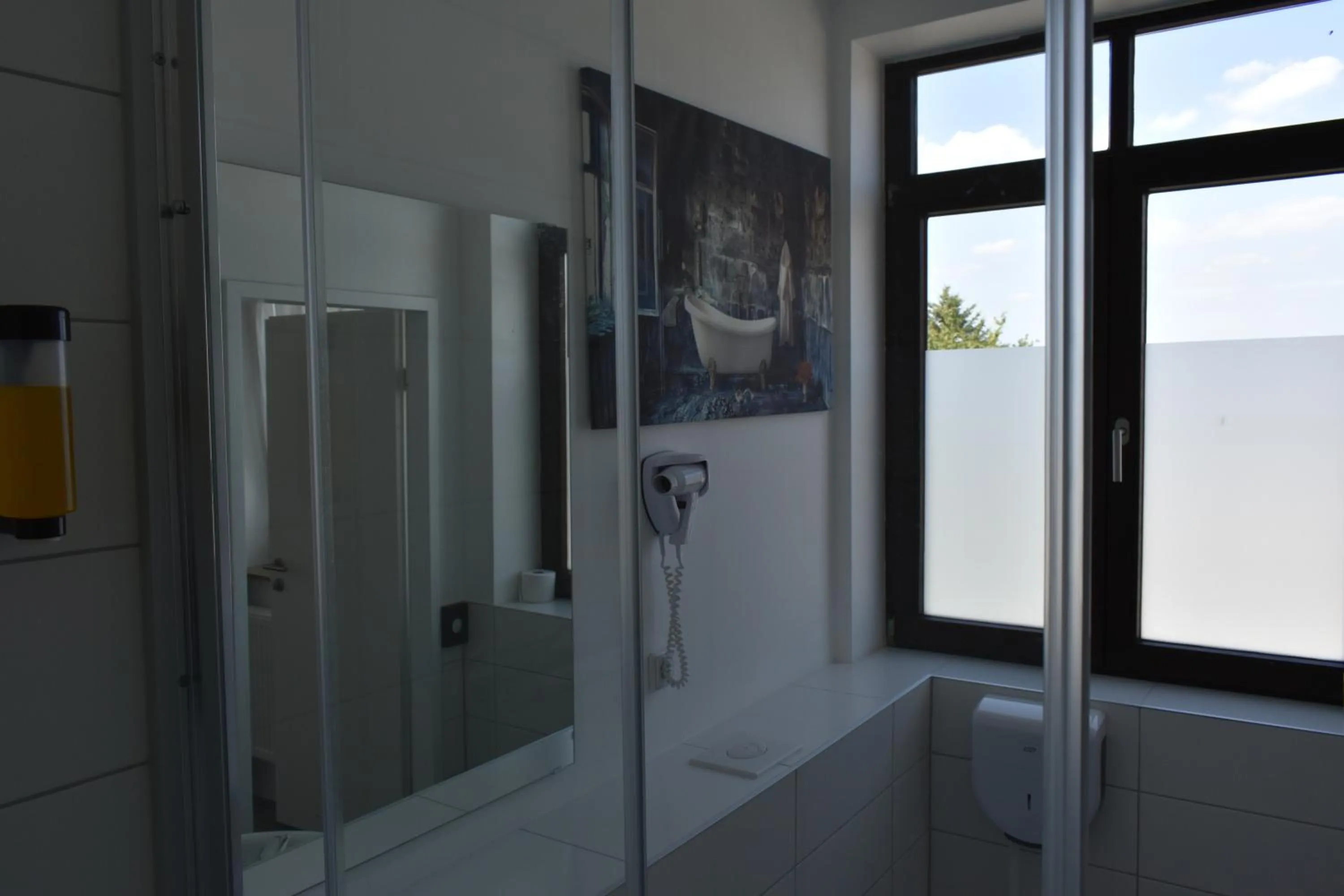 Bathroom in Motel Schönefeld