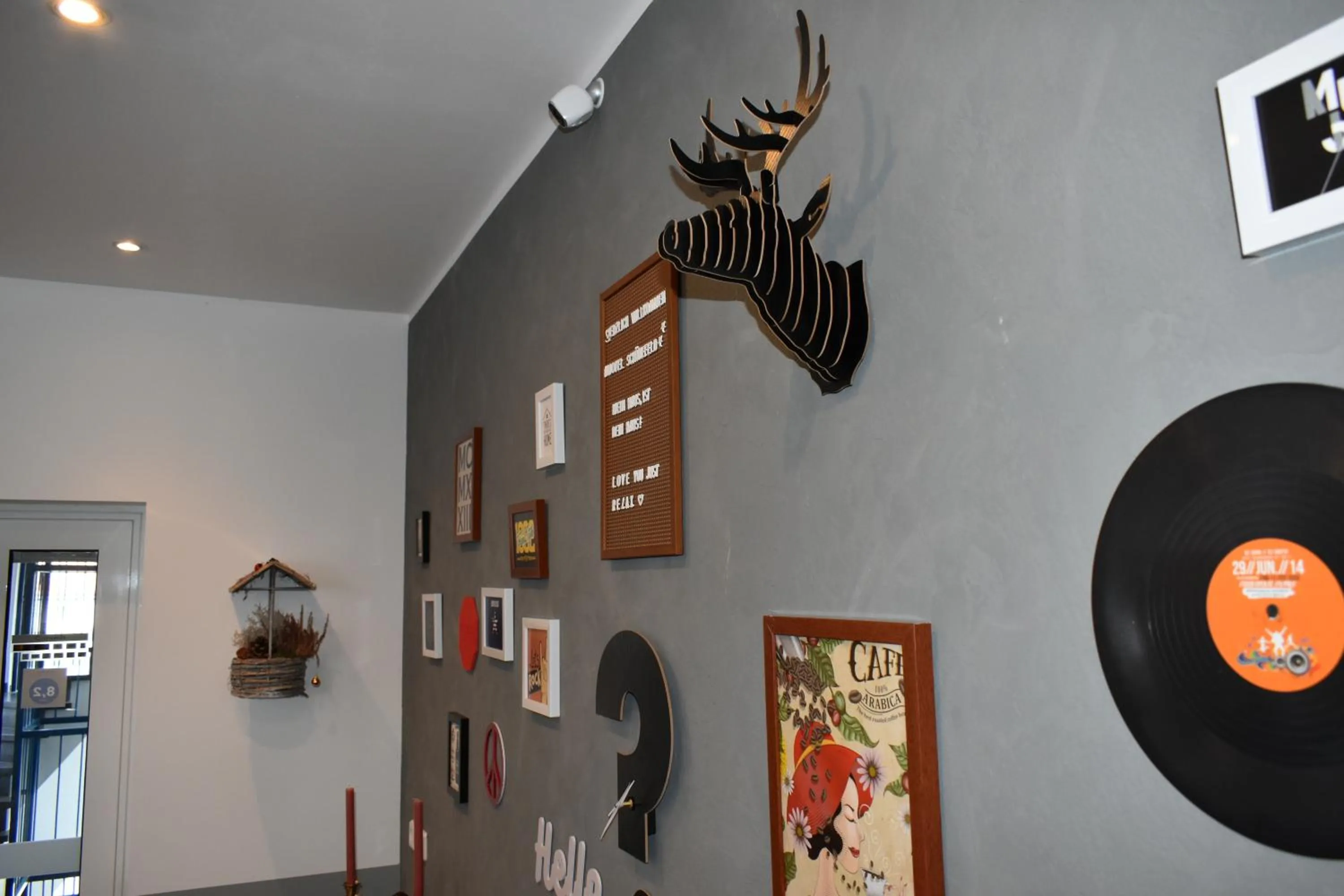 Lobby or reception in Motel Schönefeld