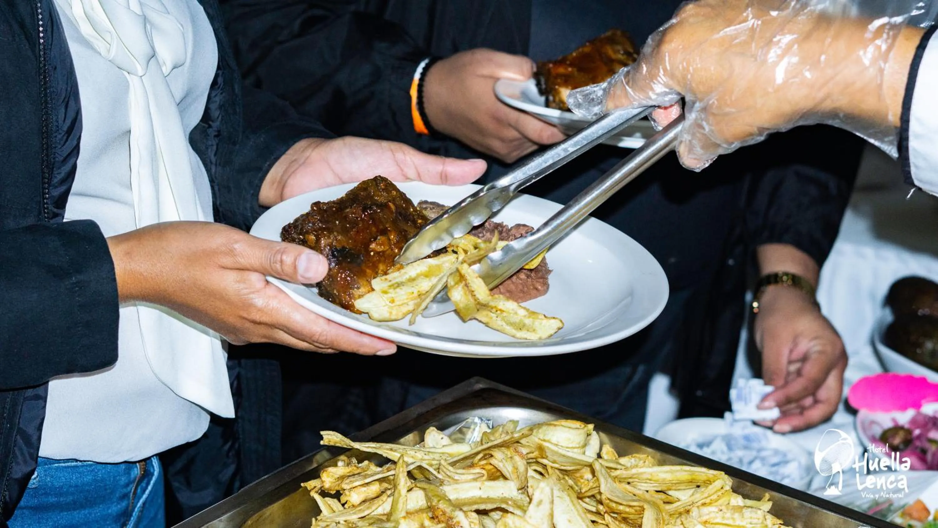 People in Hotel Huella Lenca