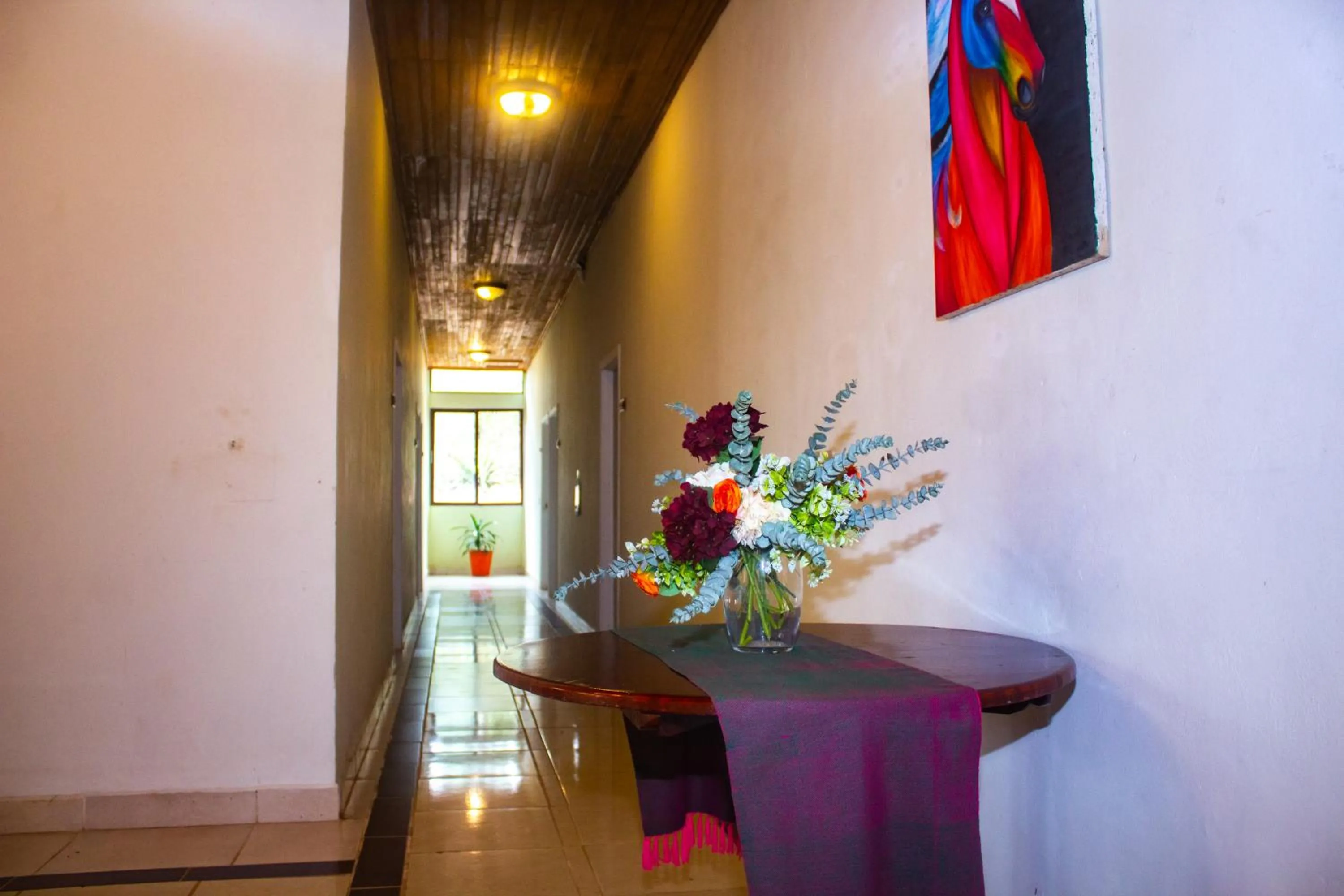 Decorative detail in Hotel Huella Lenca