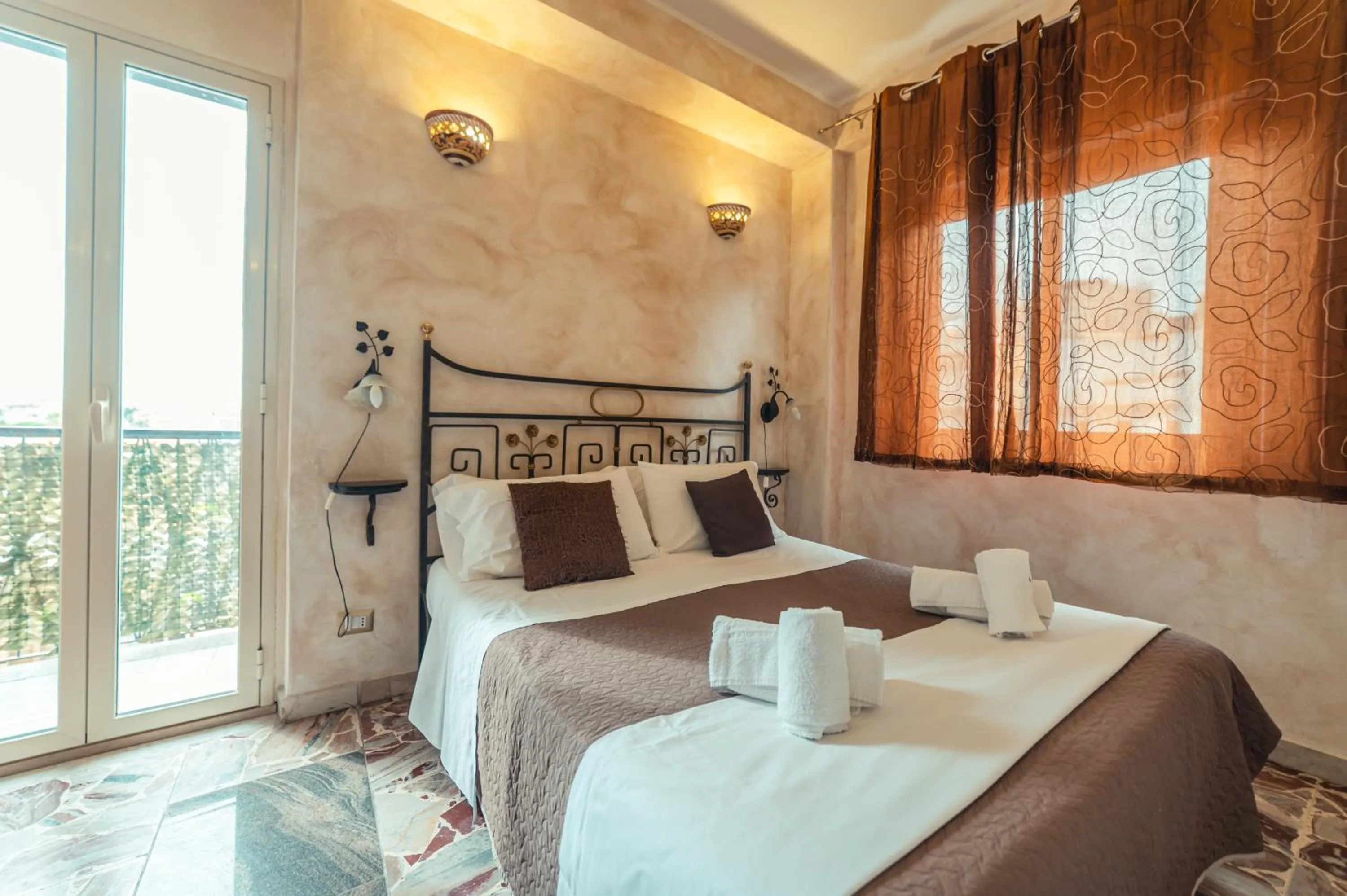 Photo of the whole room, Bed in B&B Marranzano