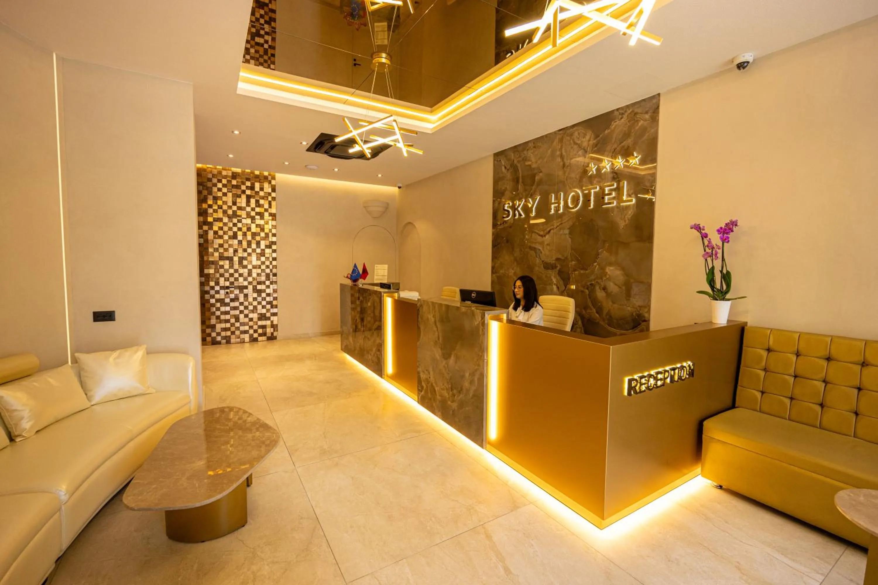 Property logo or sign in Sky Hotel Tirana