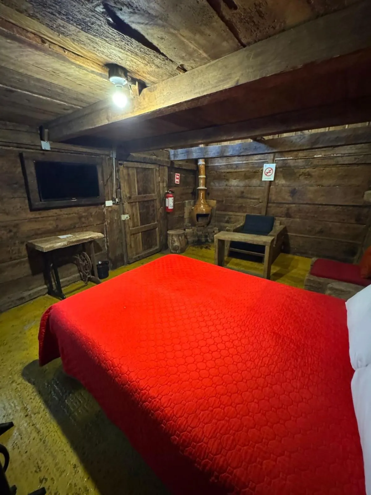 Bed in Cabañas Del Valle