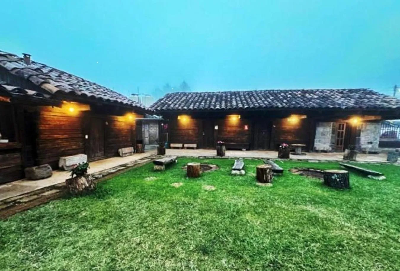 Patio in Cabañas Del Valle