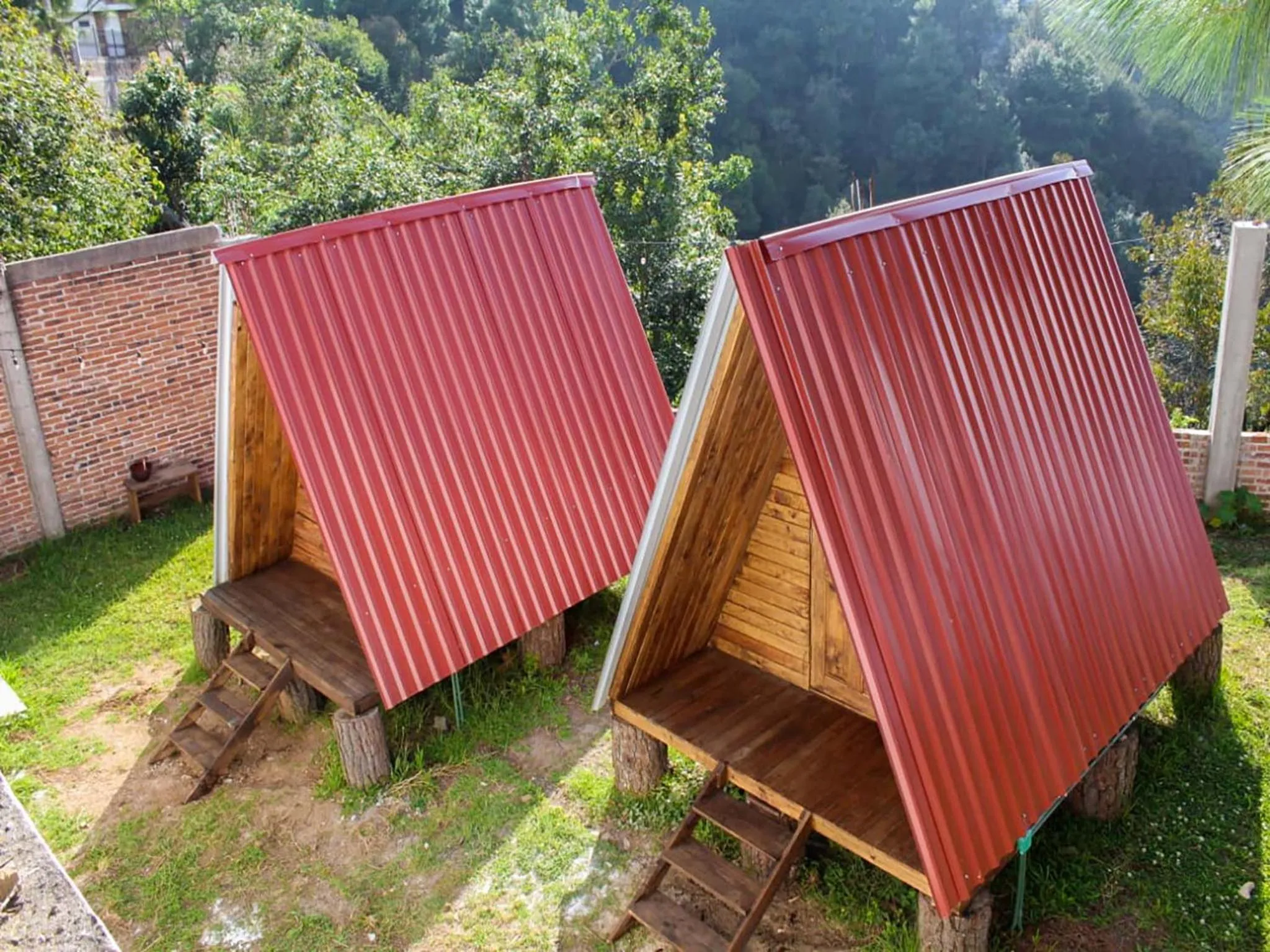 Garden view in Cabañas Del Valle