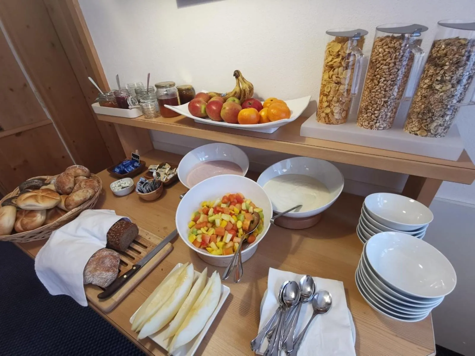 Breakfast in Aparthotel Alpin Life