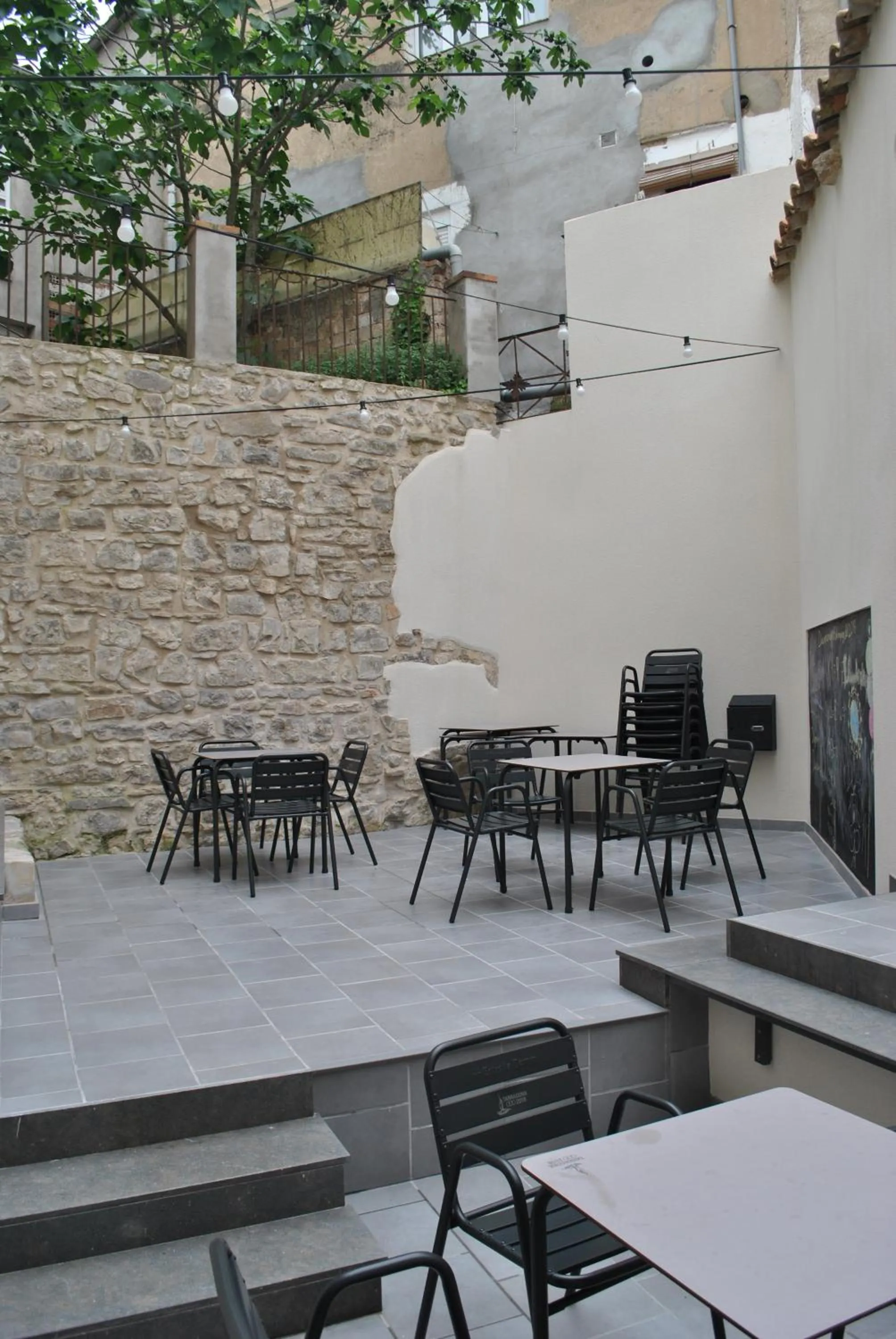Patio in Hostal Universitat