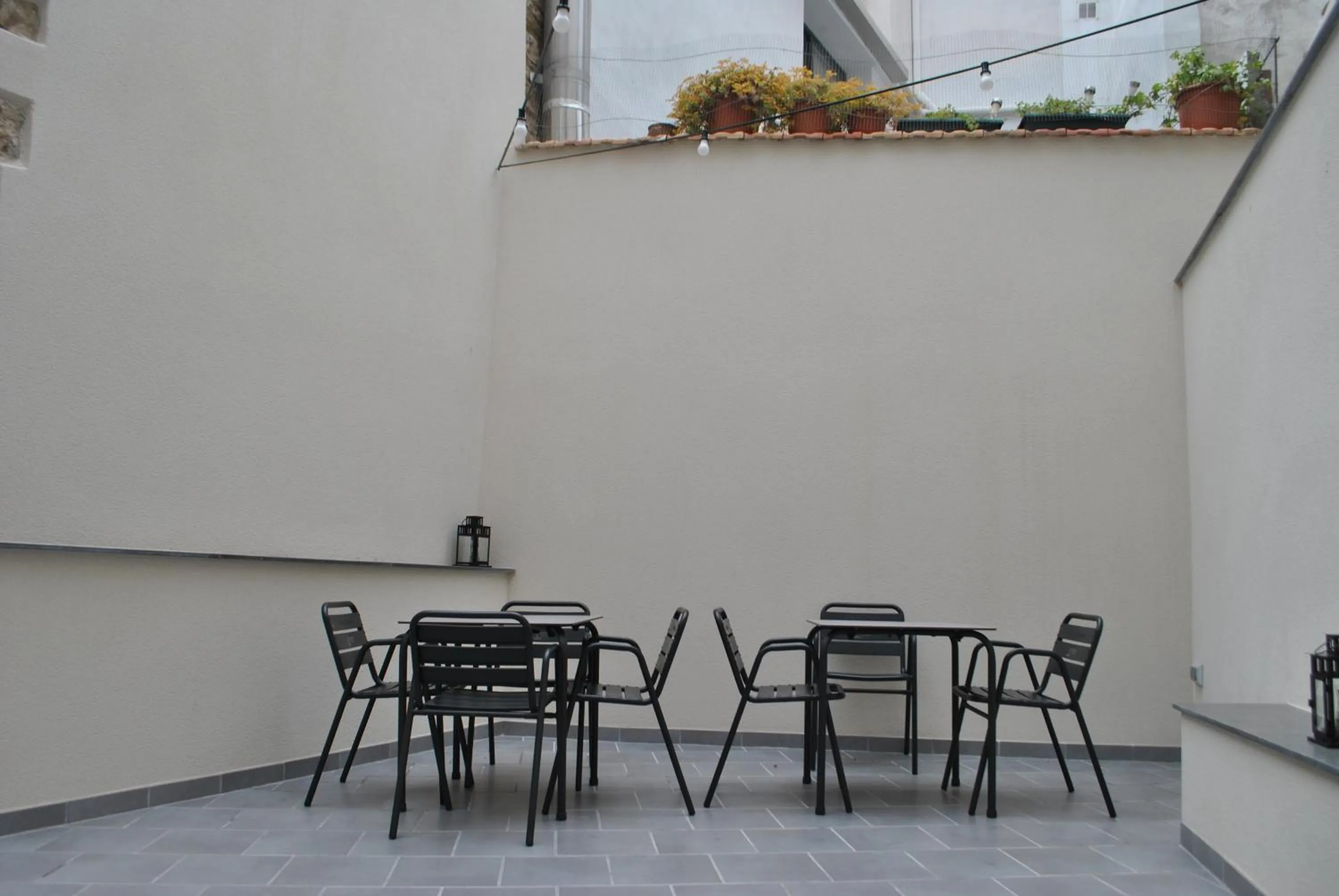 Patio in Hostal Universitat