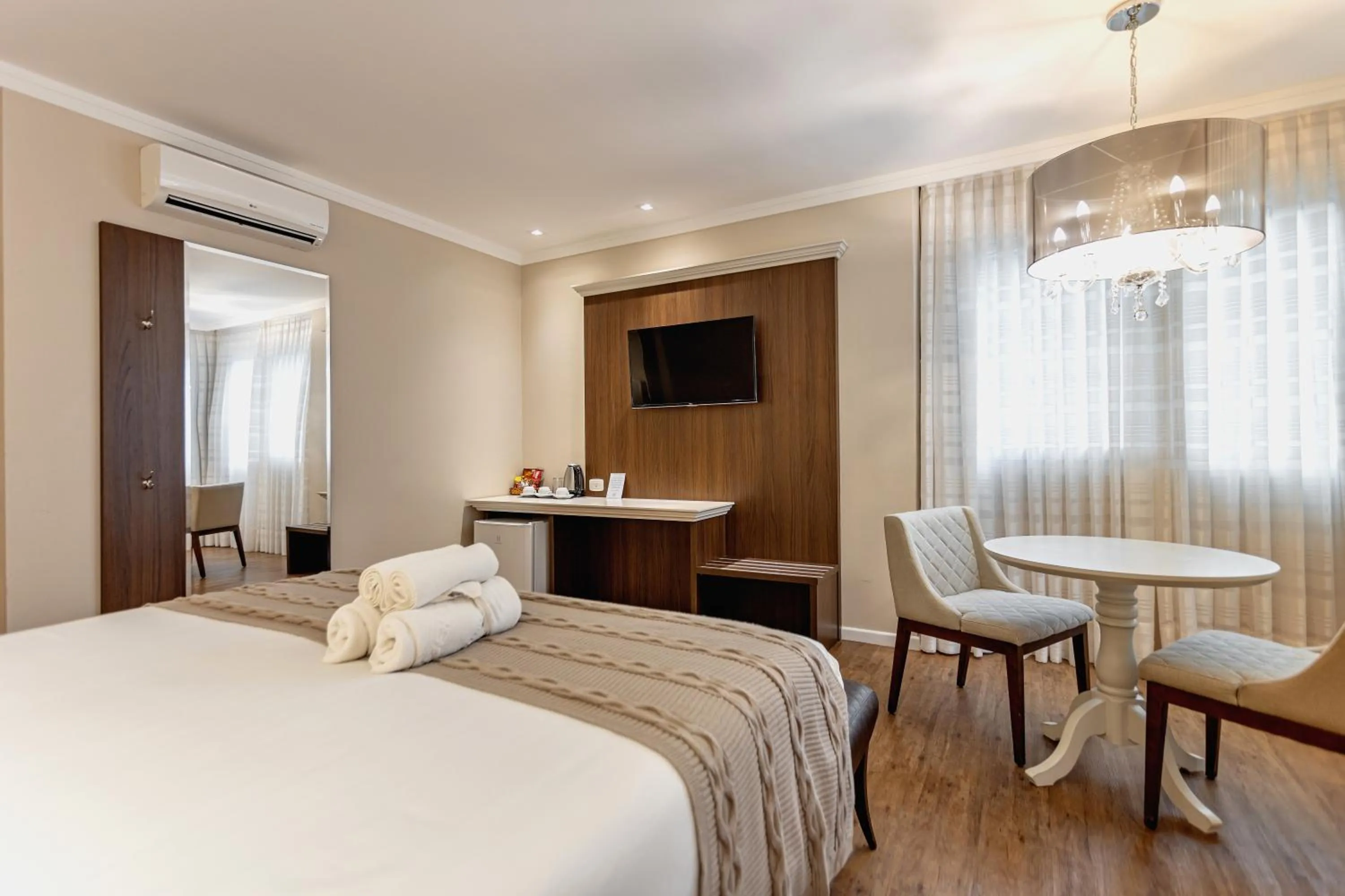 Bed in Hotel Jardins da Colina