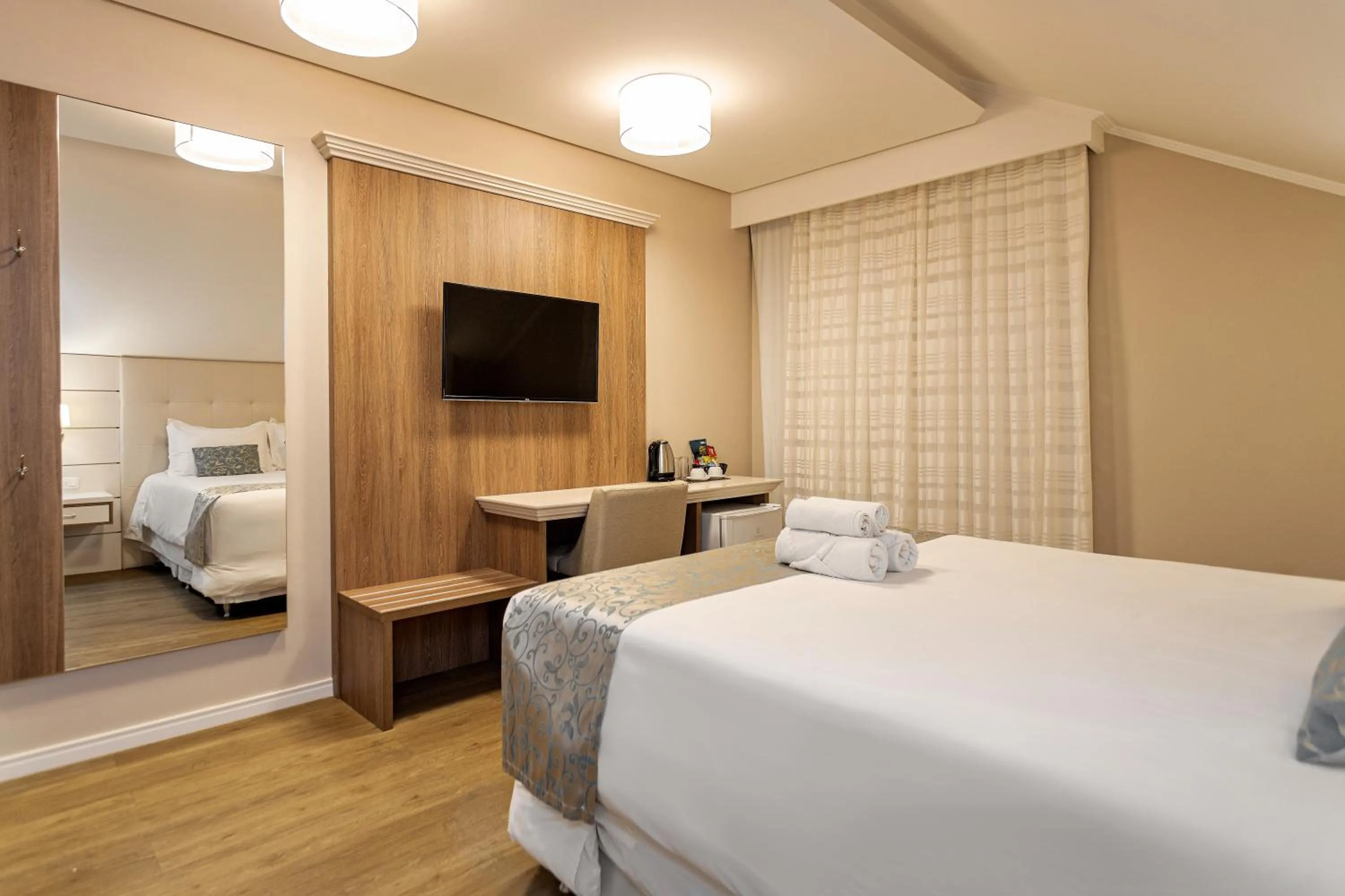 Bed in Hotel Jardins da Colina