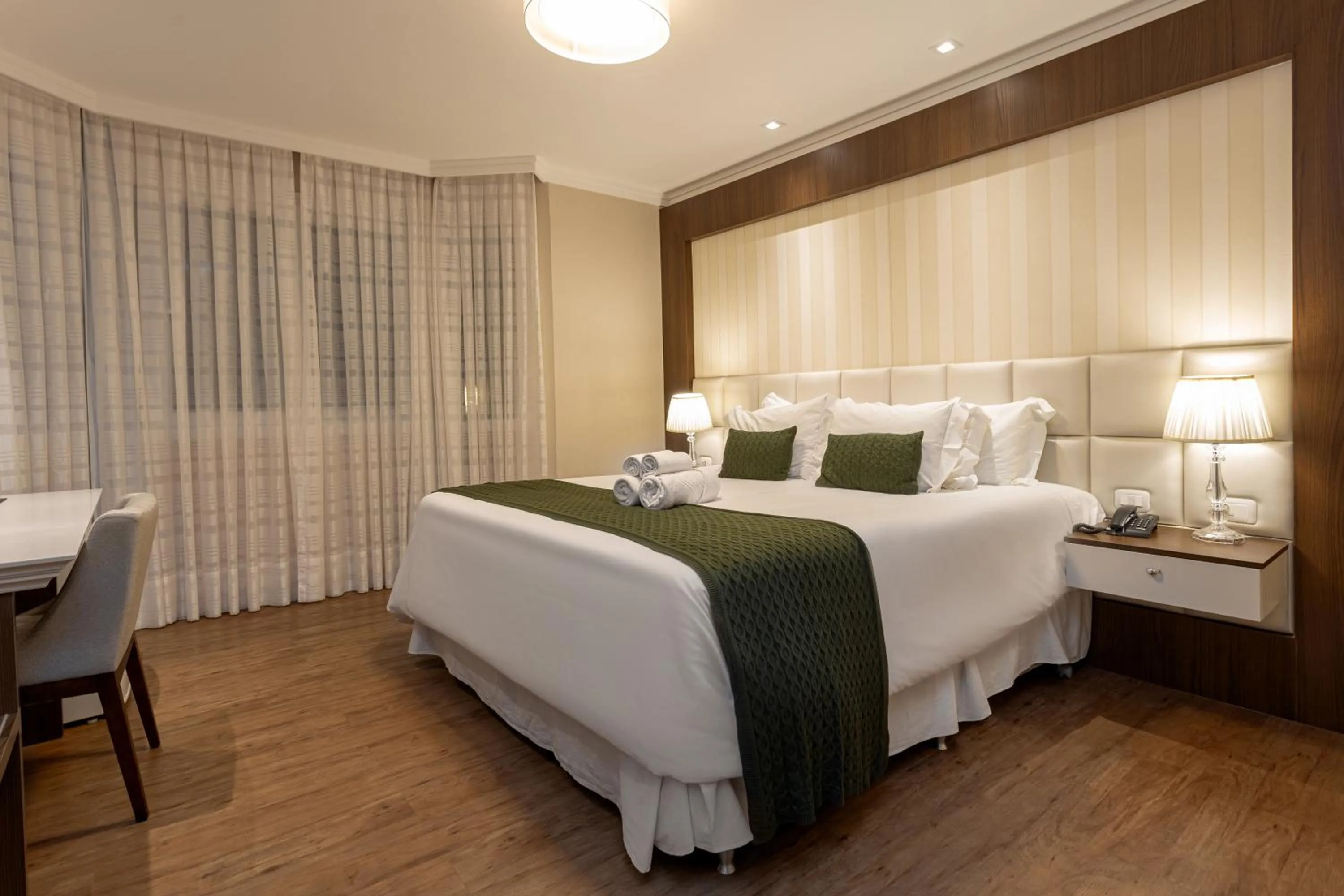 Bed in Hotel Jardins da Colina