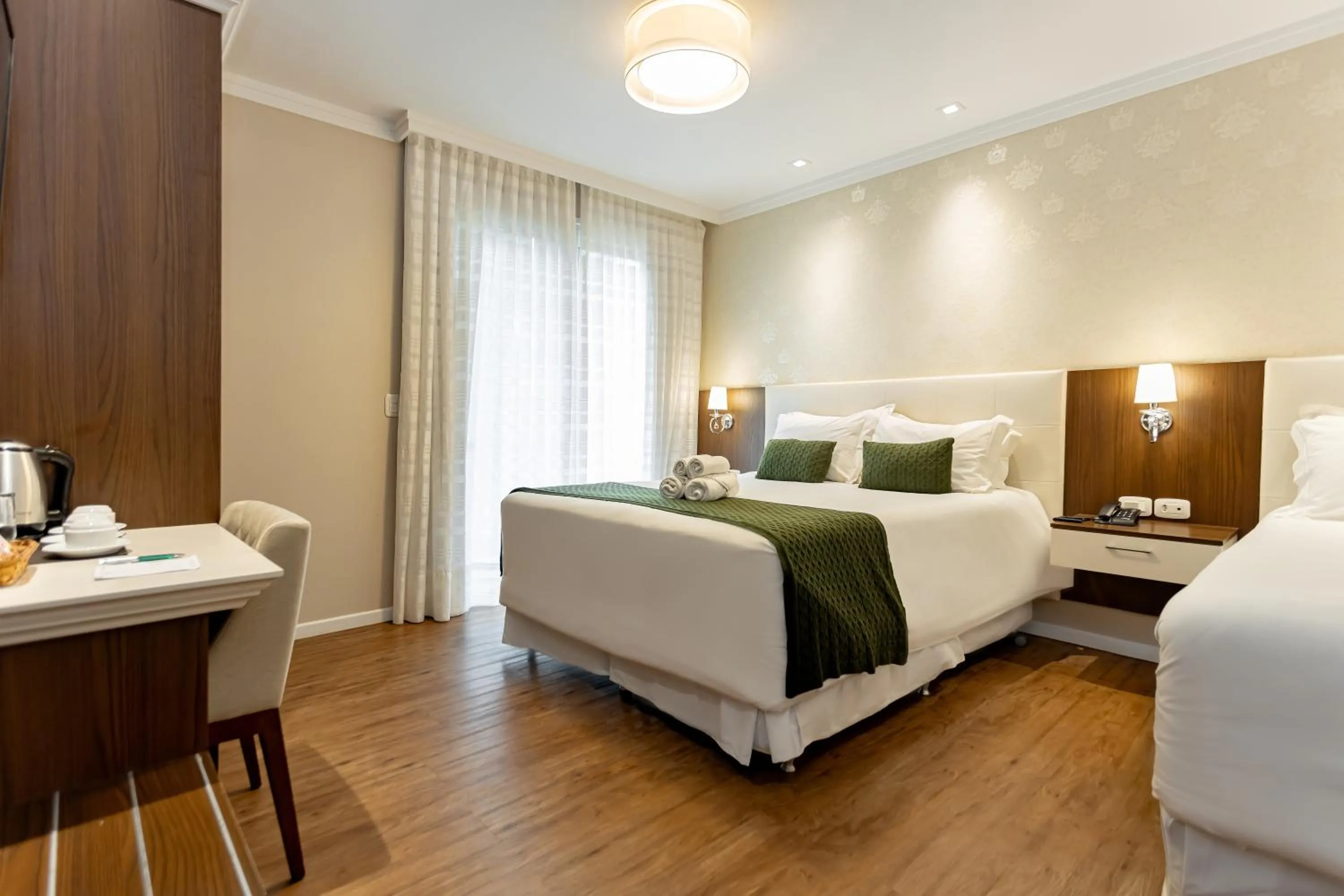 Bed in Hotel Jardins da Colina