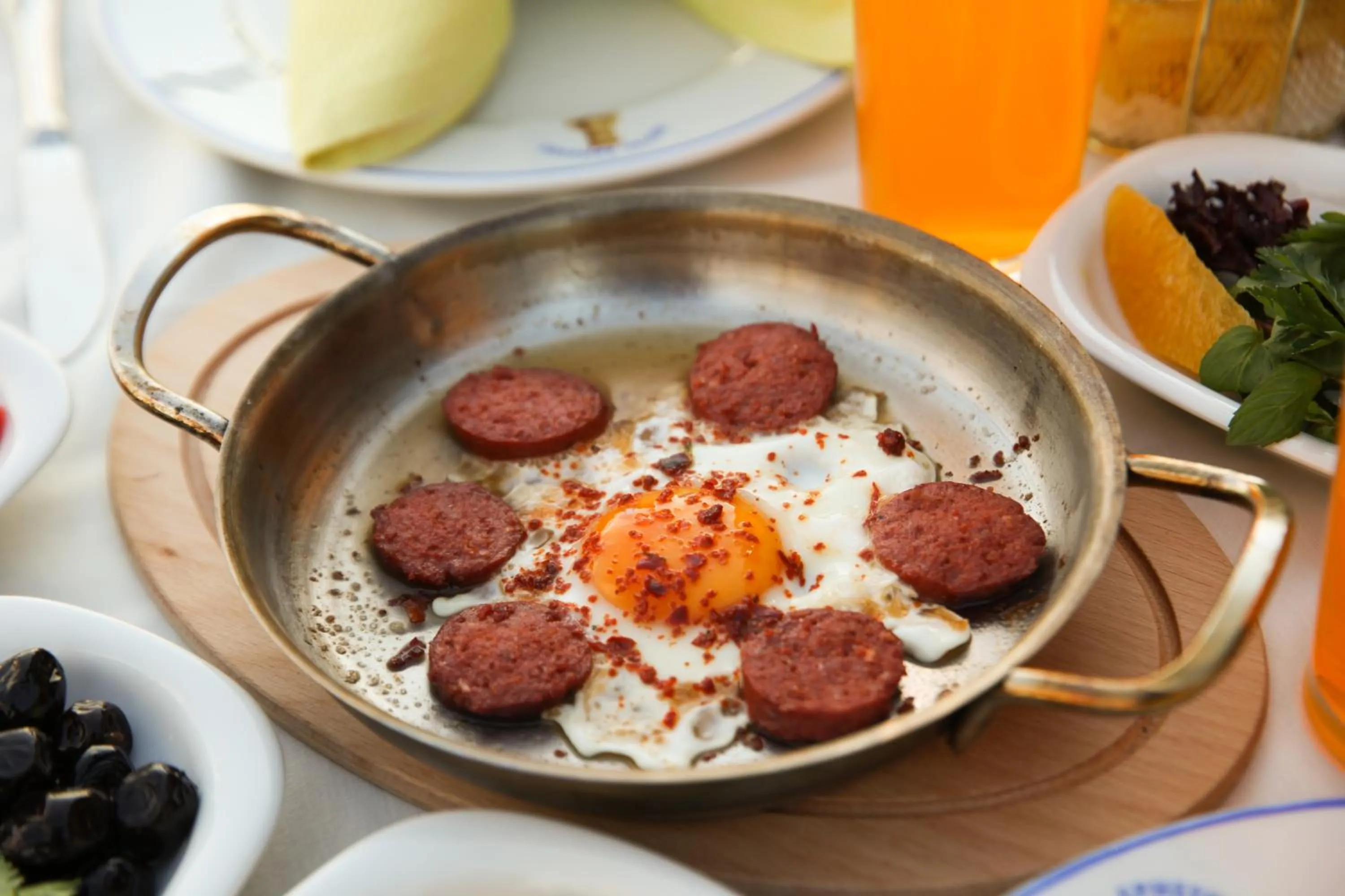 Food and drinks in Hotel Ephesus Istanbul