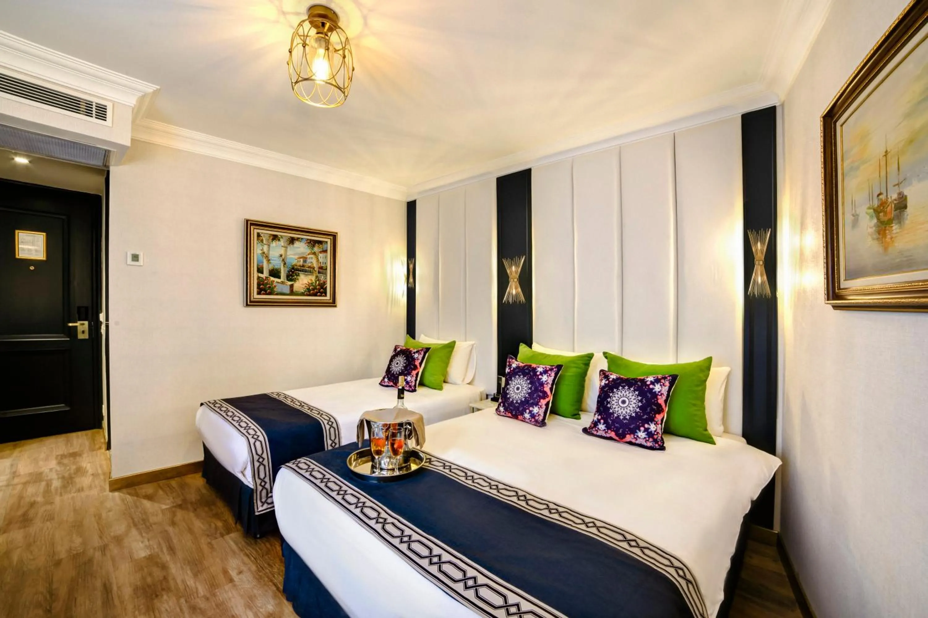 Bed in Hotel Ephesus Istanbul