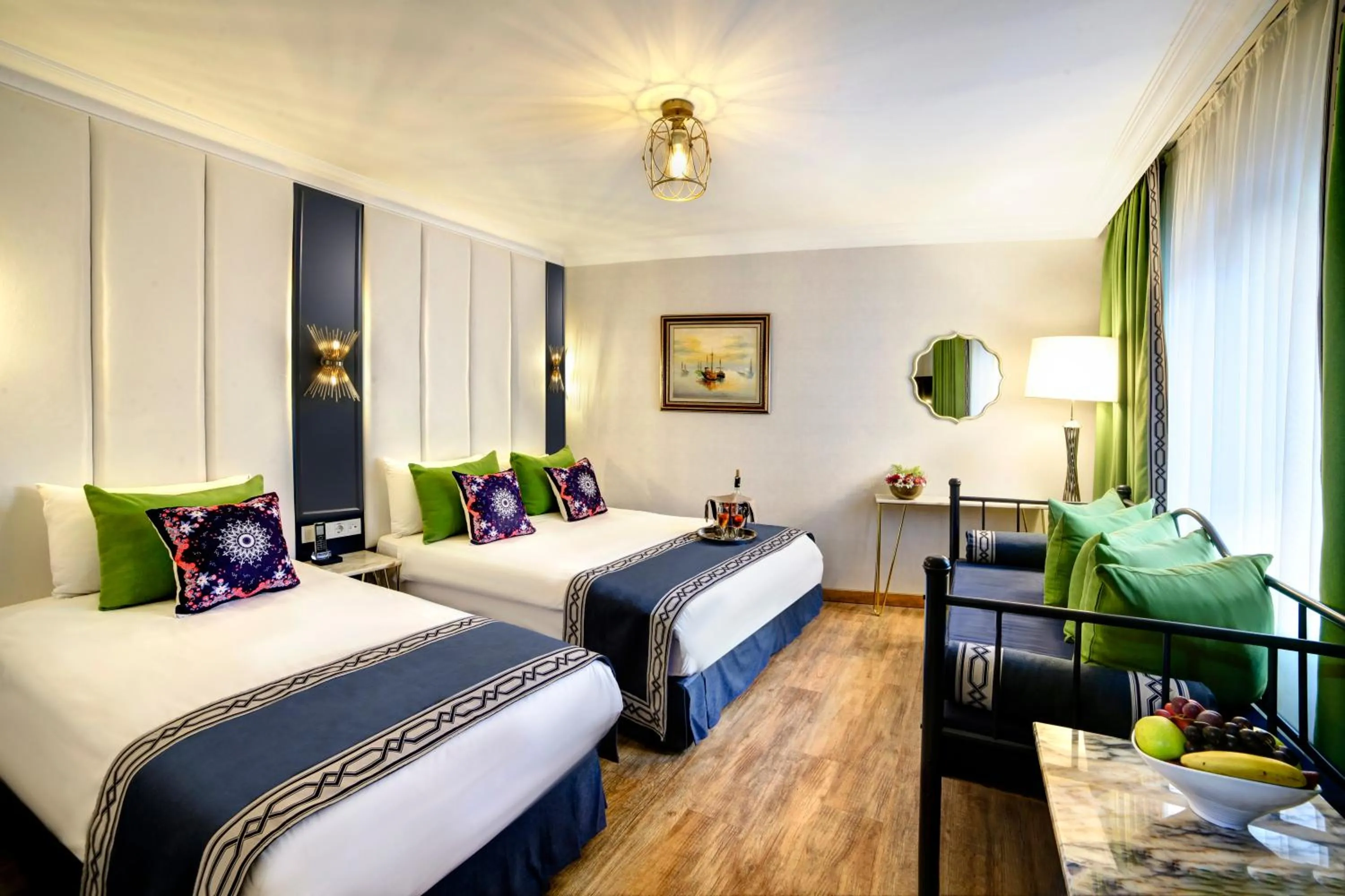 Bed in Hotel Ephesus Istanbul