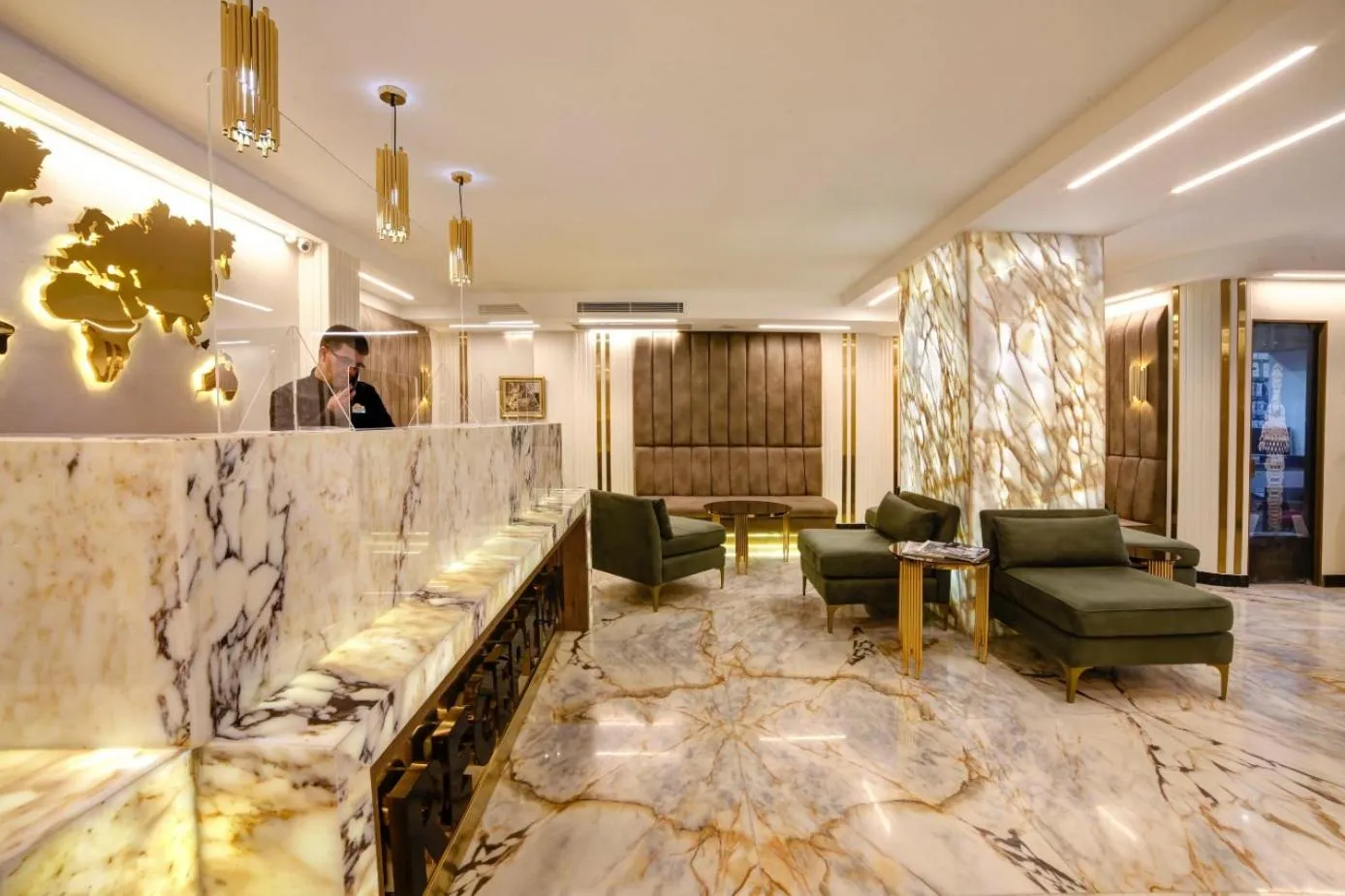 Lobby or reception in Hotel Ephesus Istanbul