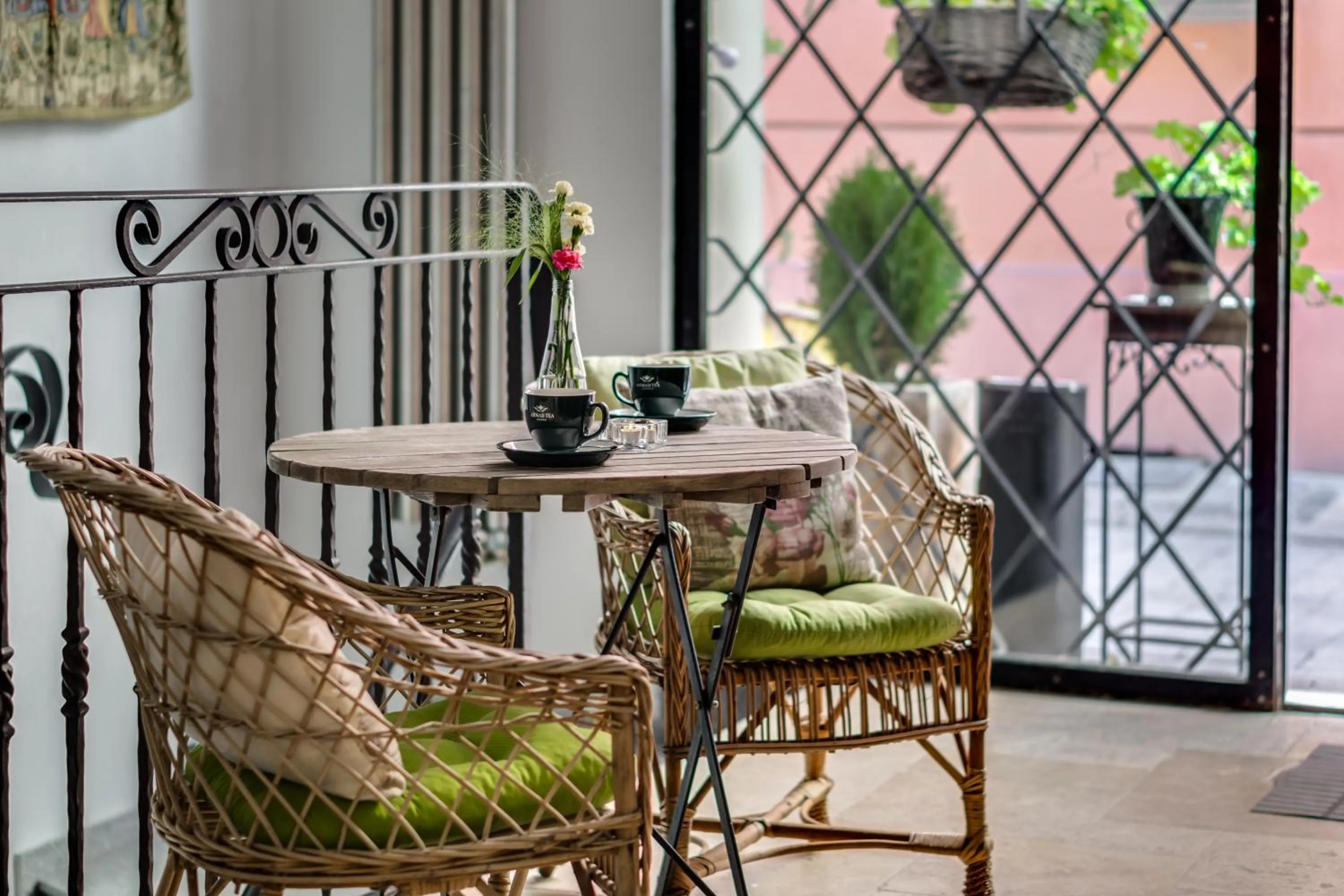 Patio in Hotel Kolegiacki