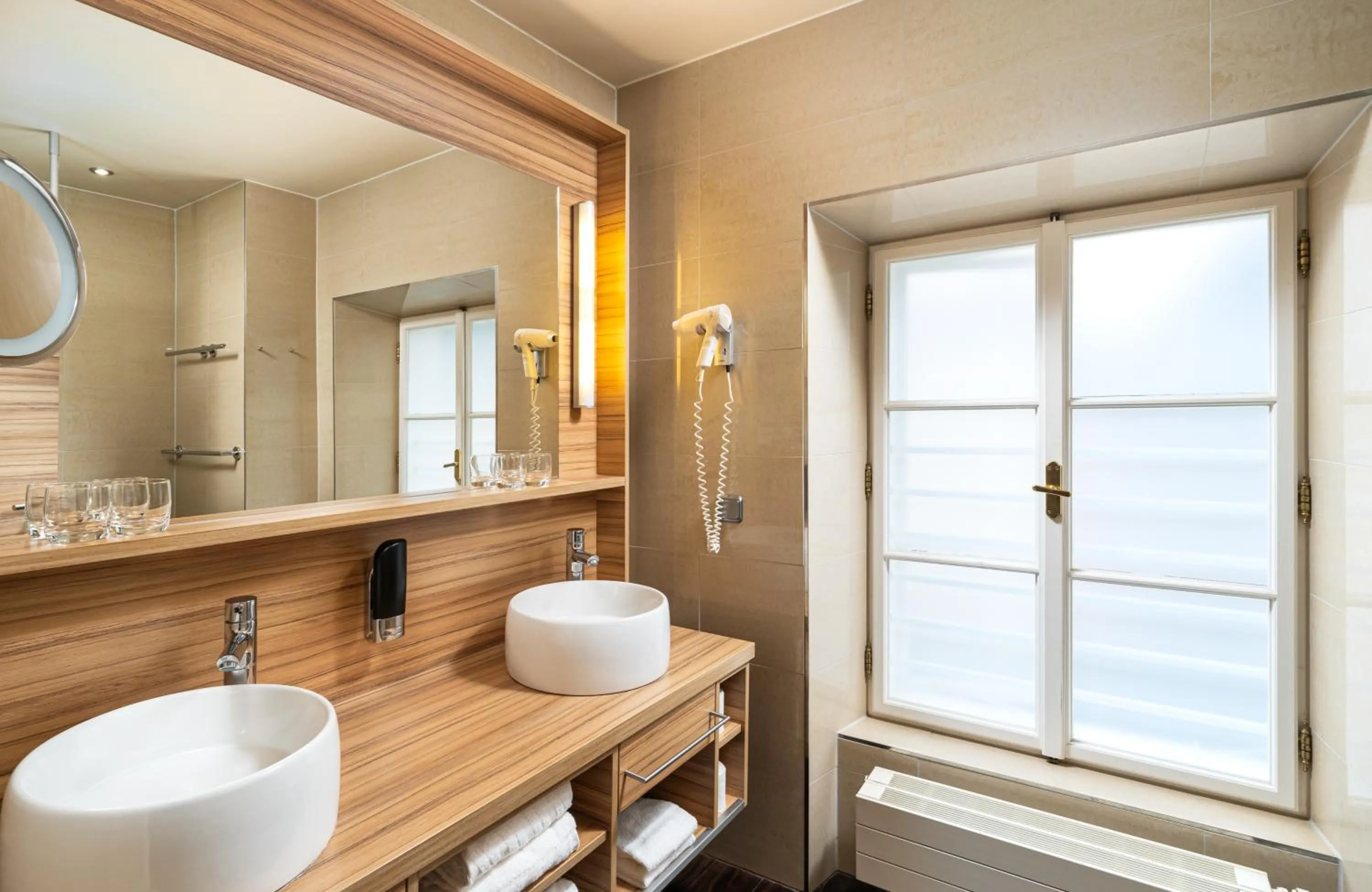 Bathroom in Leonardo Boutique Hotel Salzburg Gablerbräu